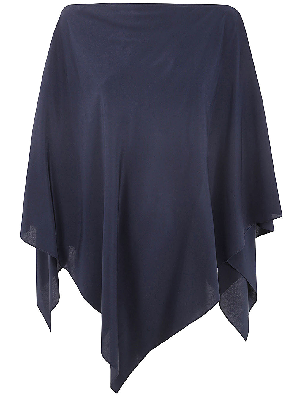 GIANLUCA CAPANNOLO Isabelle Asymmetric Hem Silk Blouse
