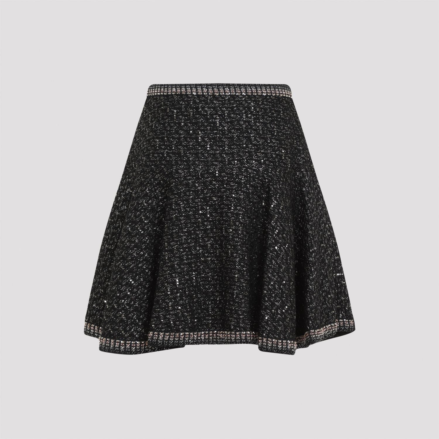 GIAMBATTISTA VALLI Chic Boucle Loop Mini Skirt
