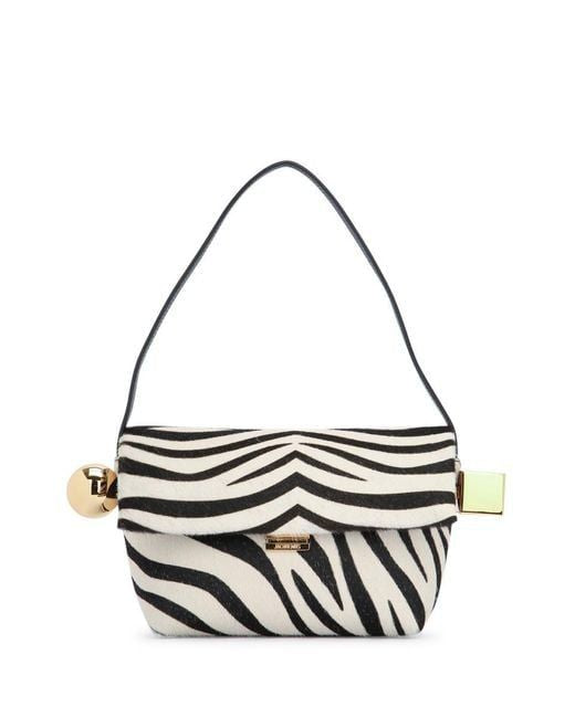 JACQUEMUS Mini Square Leather Handbag for Women