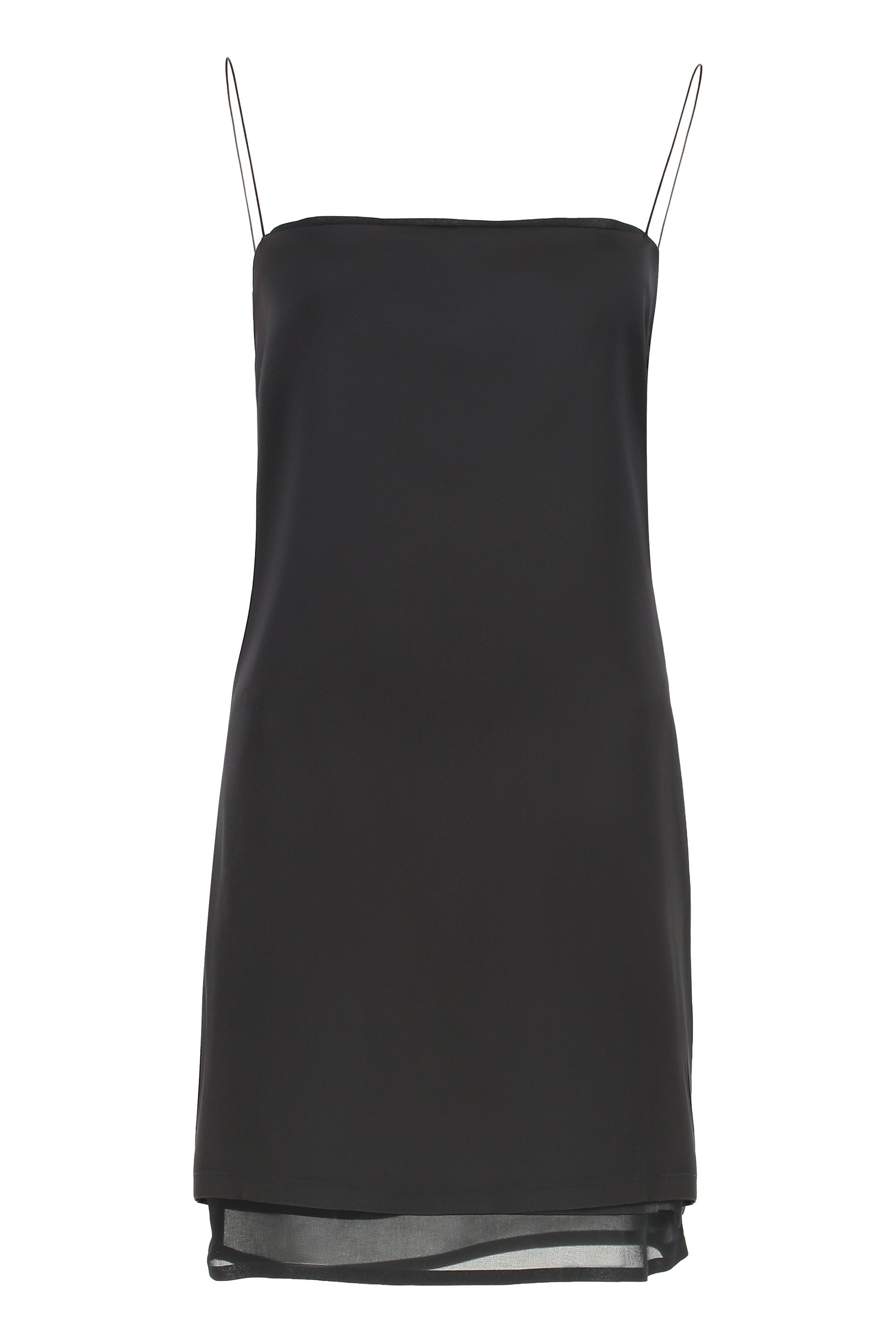 JACQUEMUS Elegant Mini Viscose Dress with Side Button Detailing