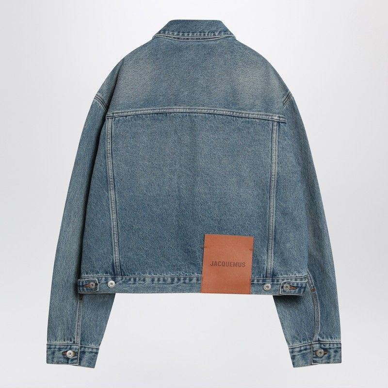 JACQUEMUS Men's Washed Denim Jacket