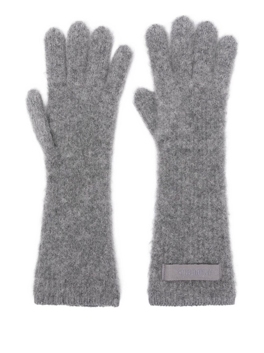 JACQUEMUS Full-Finger Ribbed Gloves for Women