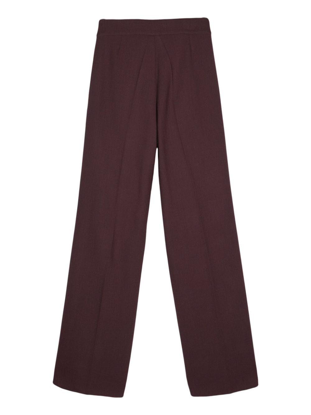 GIANLUCA CAPANNOLO Chic Wool Pants for Women - Fall/Winter 2024
