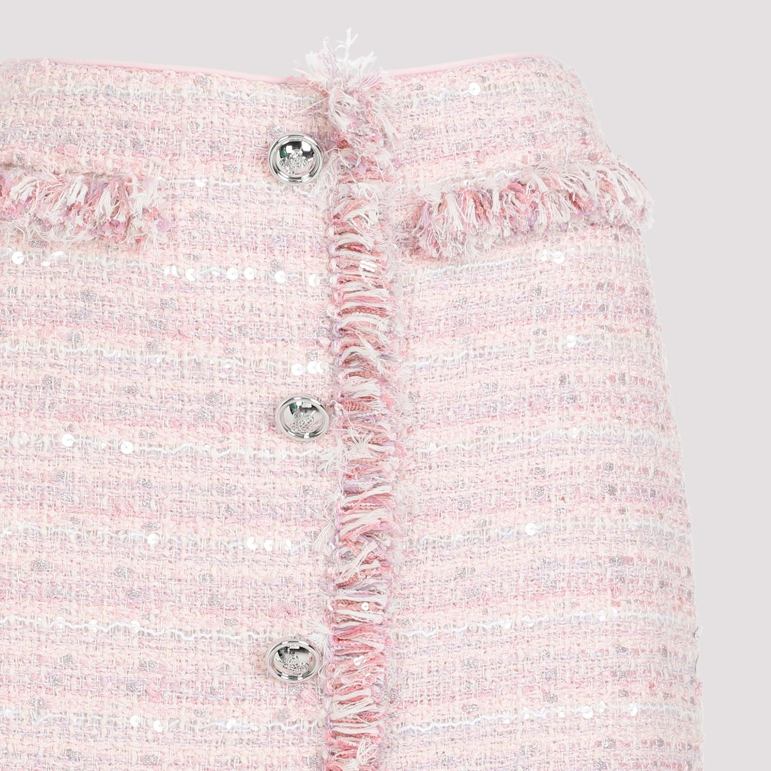 GIAMBATTISTA VALLI Chic Boucle Loop Mini Skirt