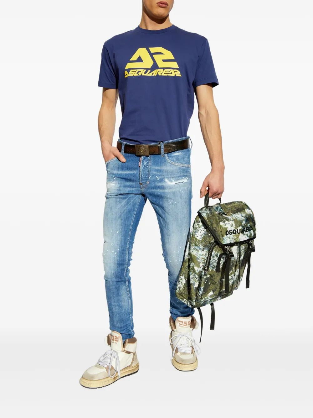 DSQUARED2 Cotton T-Shirt for Men - SS25 Collection