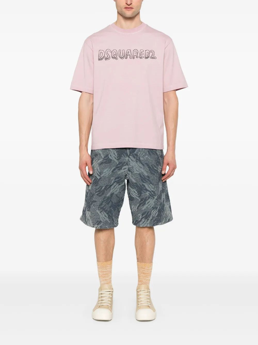 DSQUARED2 Logo Print T-Shirt for Men - SS25 Edition