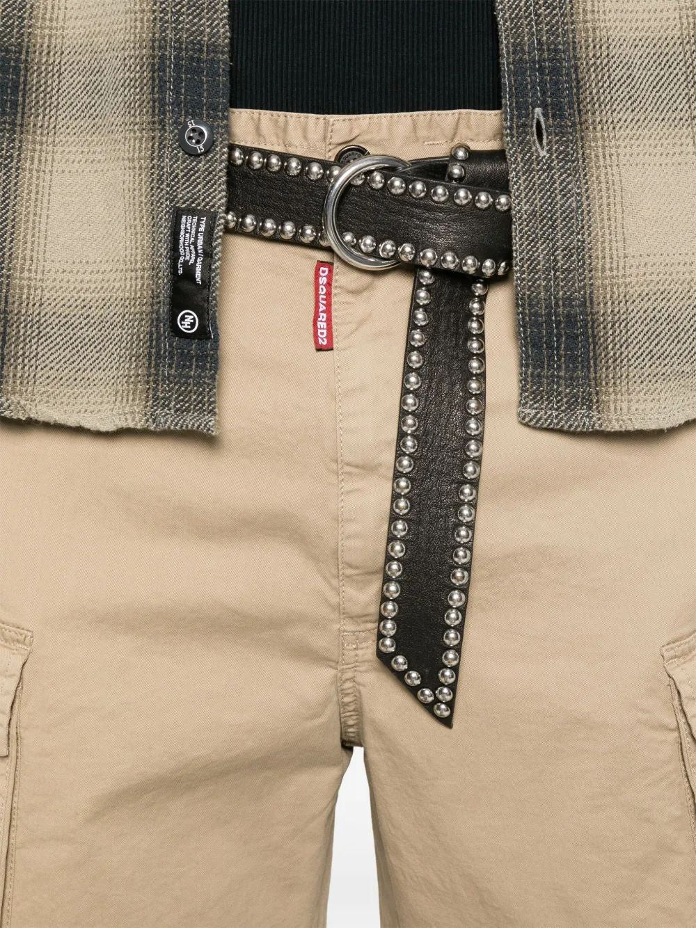 DSQUARED2 Men's Cotton Mini Shorts for SS25