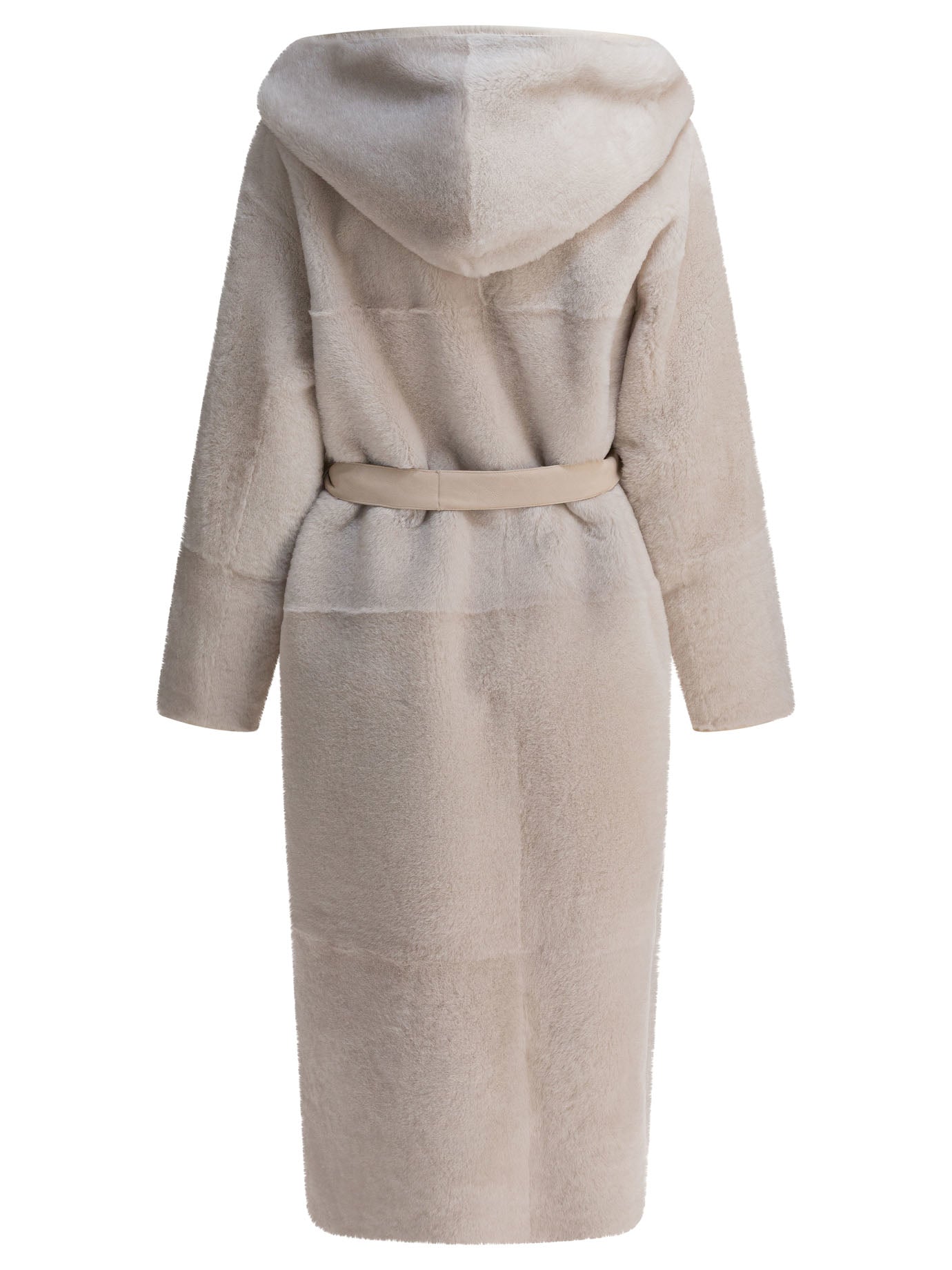 BLANCHA Shearling Outerwear Coat for Women - FW25 Collection