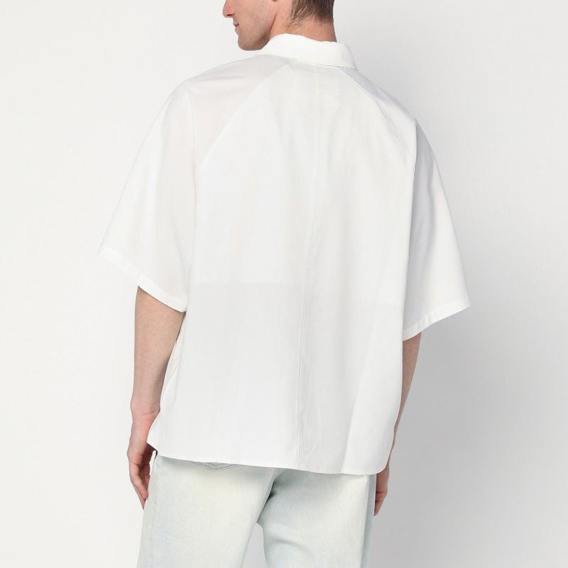 NEW AMSTERDAM SURF ASSOCIATION Short-Sleeved Classic White Shirt for Men