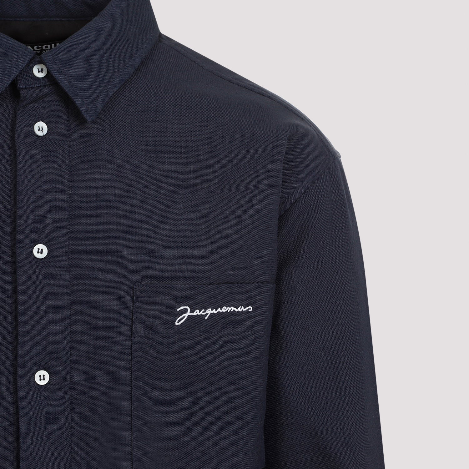 JACQUEMUS The Chemise Boulanger Mini Shirt
