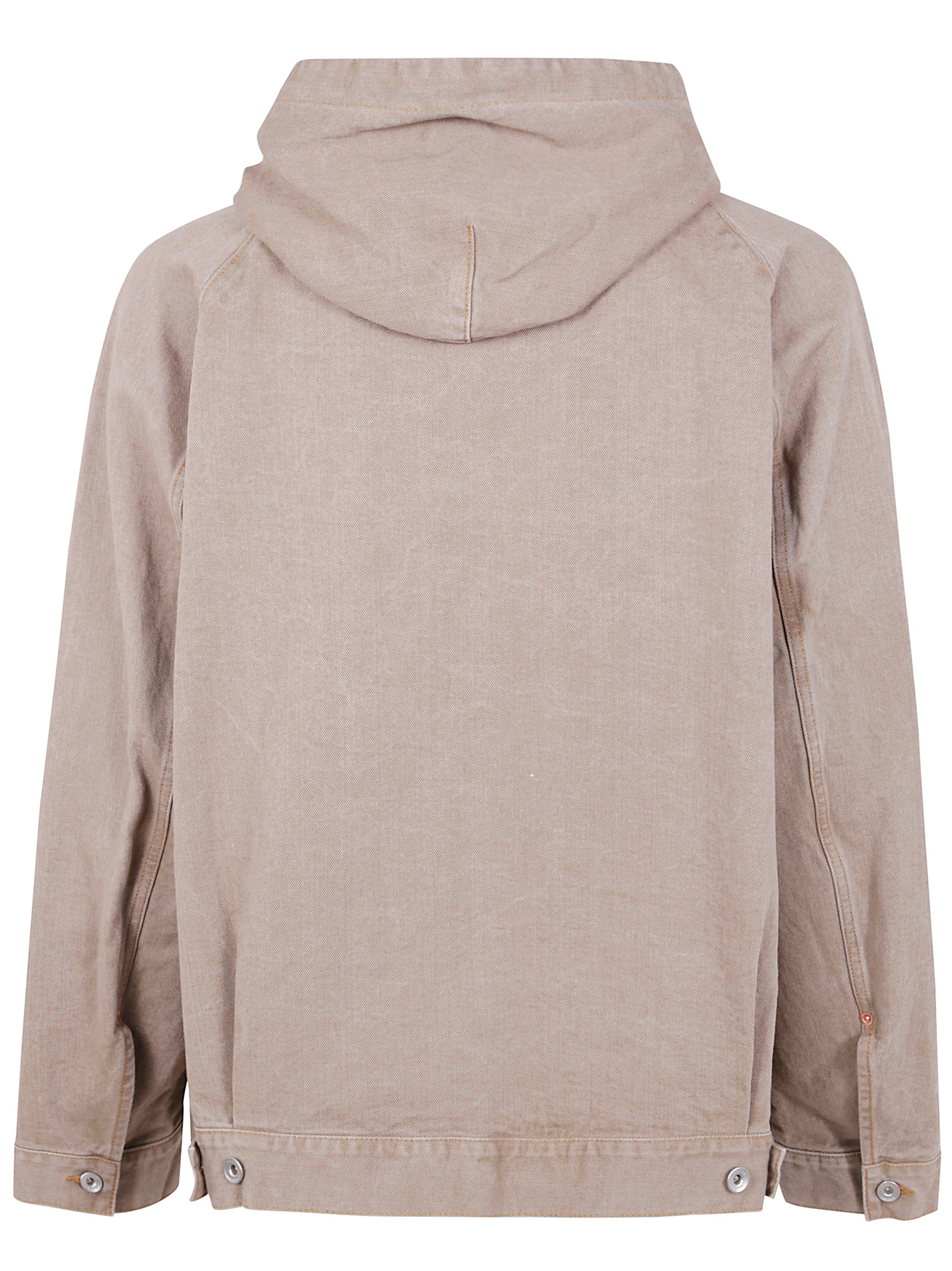 SACAI Mini Denim Hoodie for Men