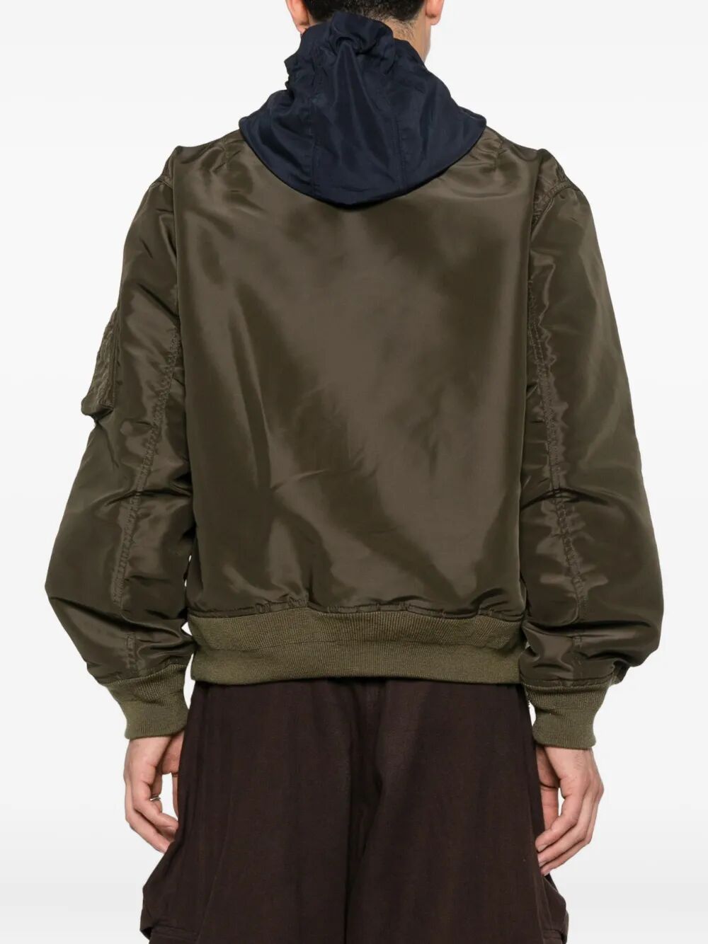 SACAI Nylon Twill Blouson Jacket for Men