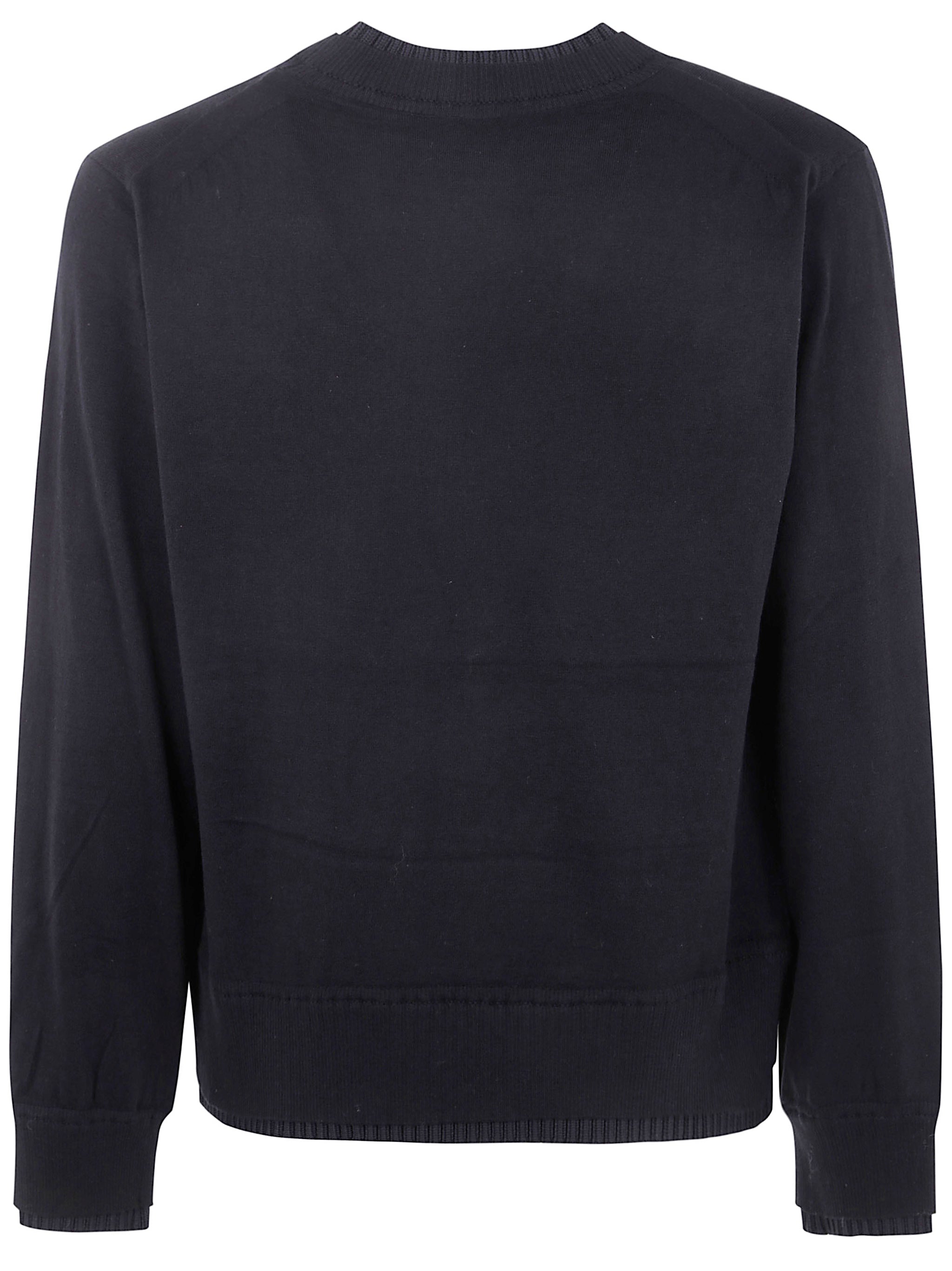 SACAI Cotton Cashmere Knit Pullover for Men