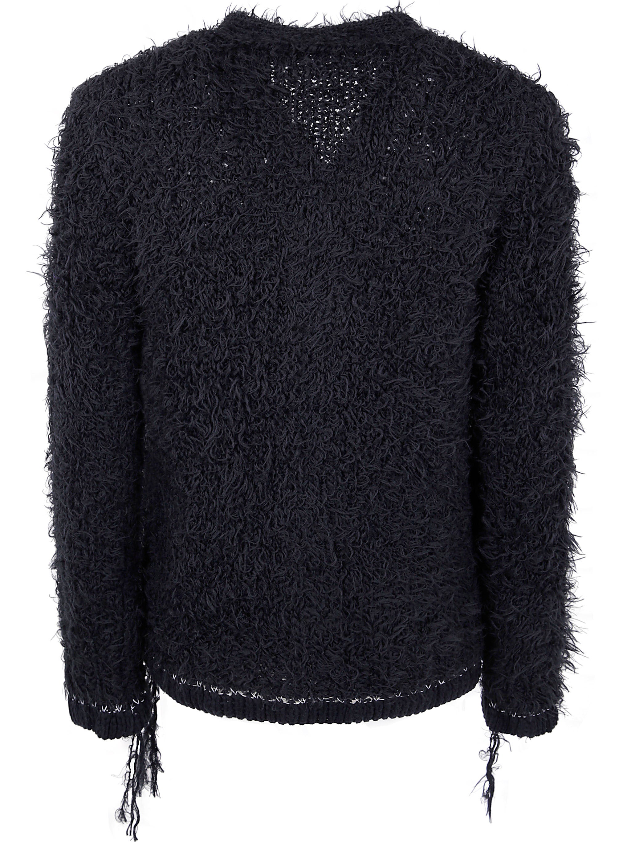SACAI Furry Knit Cardigan for Men