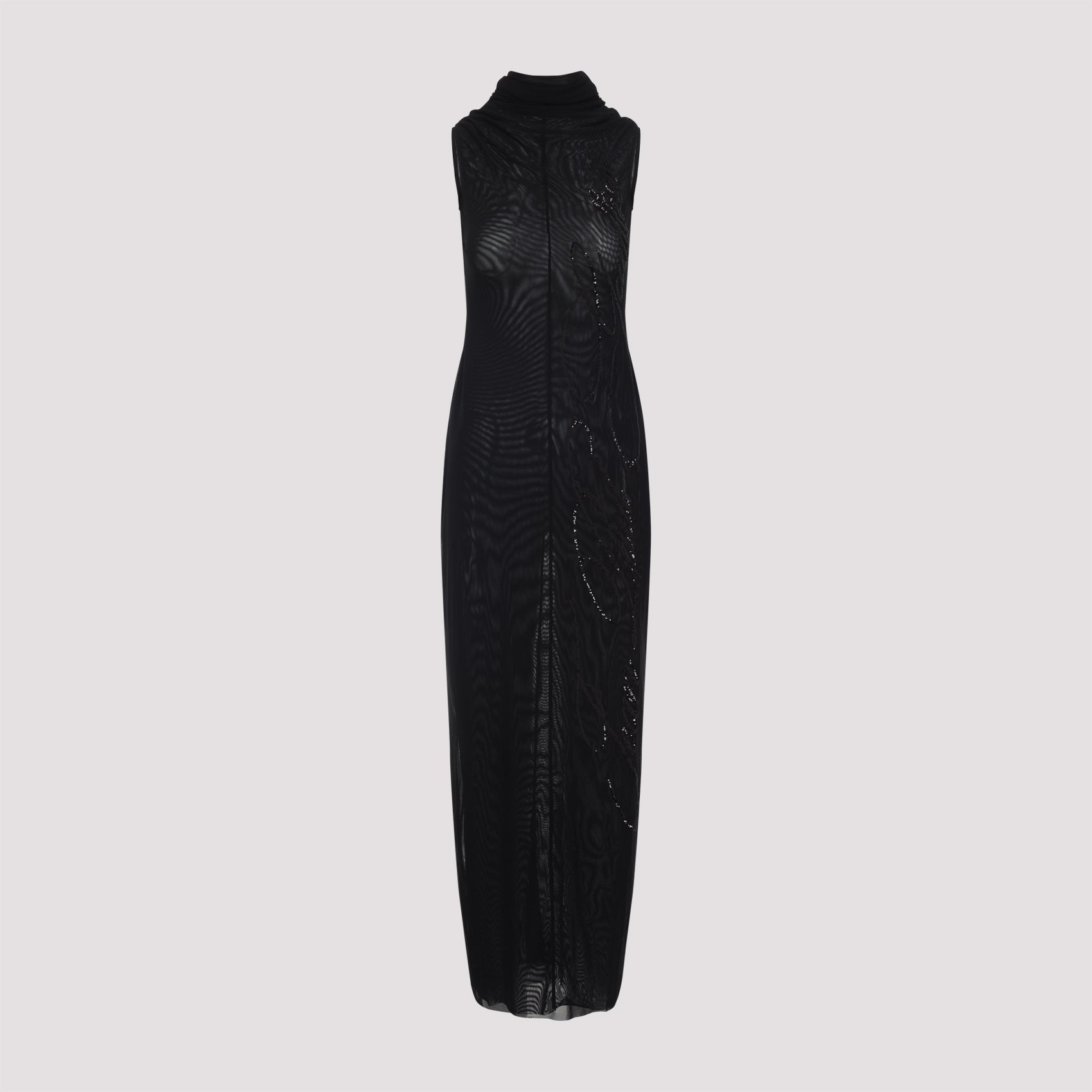 JEAN PAUL GAULTIER Sequin-Adorned Long Dress - FW25 Collection