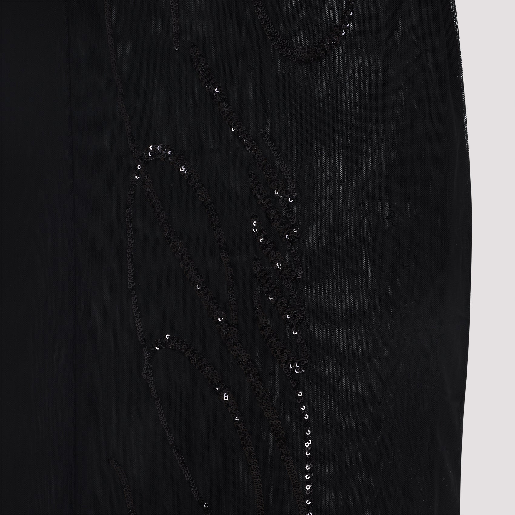 JEAN PAUL GAULTIER Sequin-Adorned Long Dress - FW25 Collection
