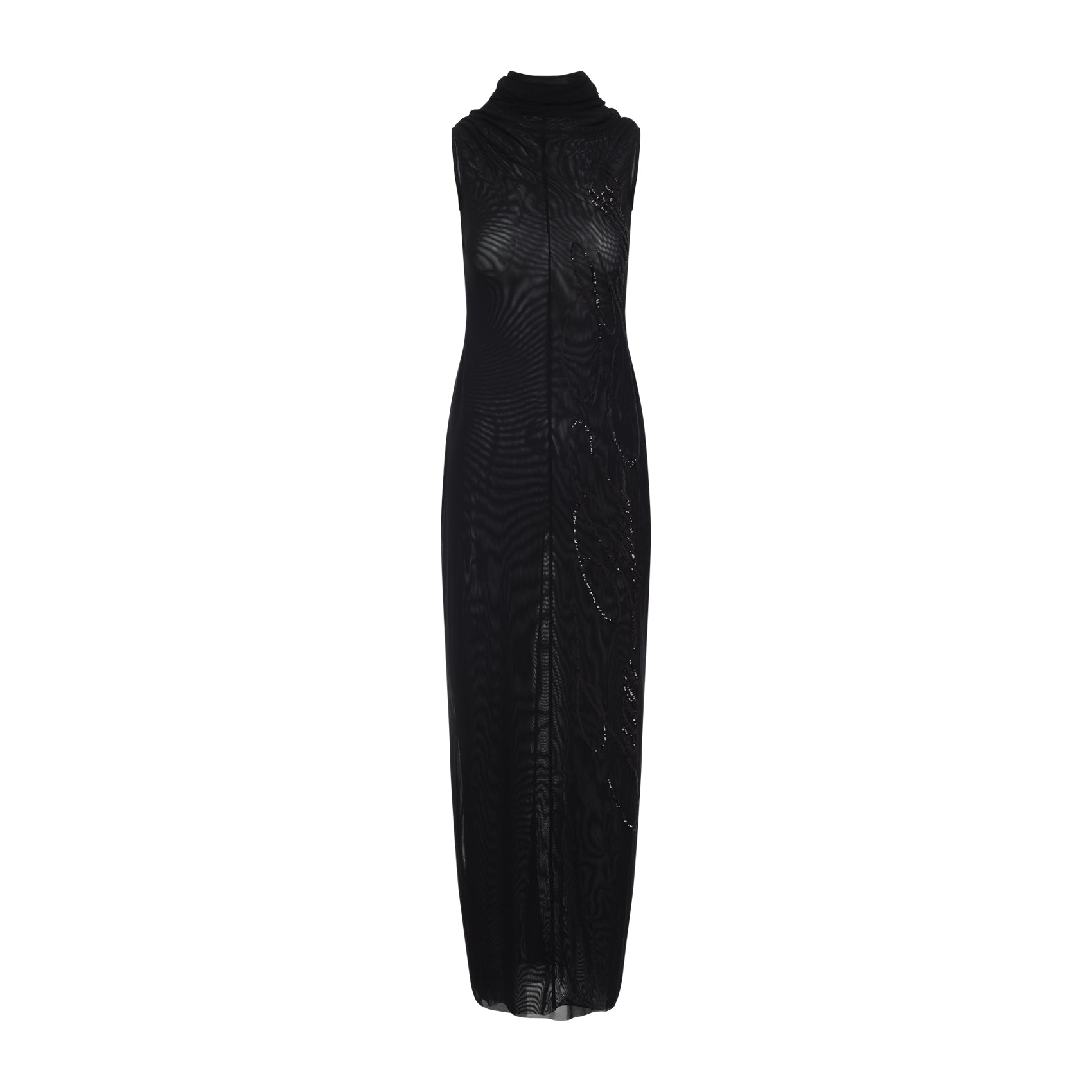 JEAN PAUL GAULTIER Sequin-Adorned Long Dress - FW25 Collection