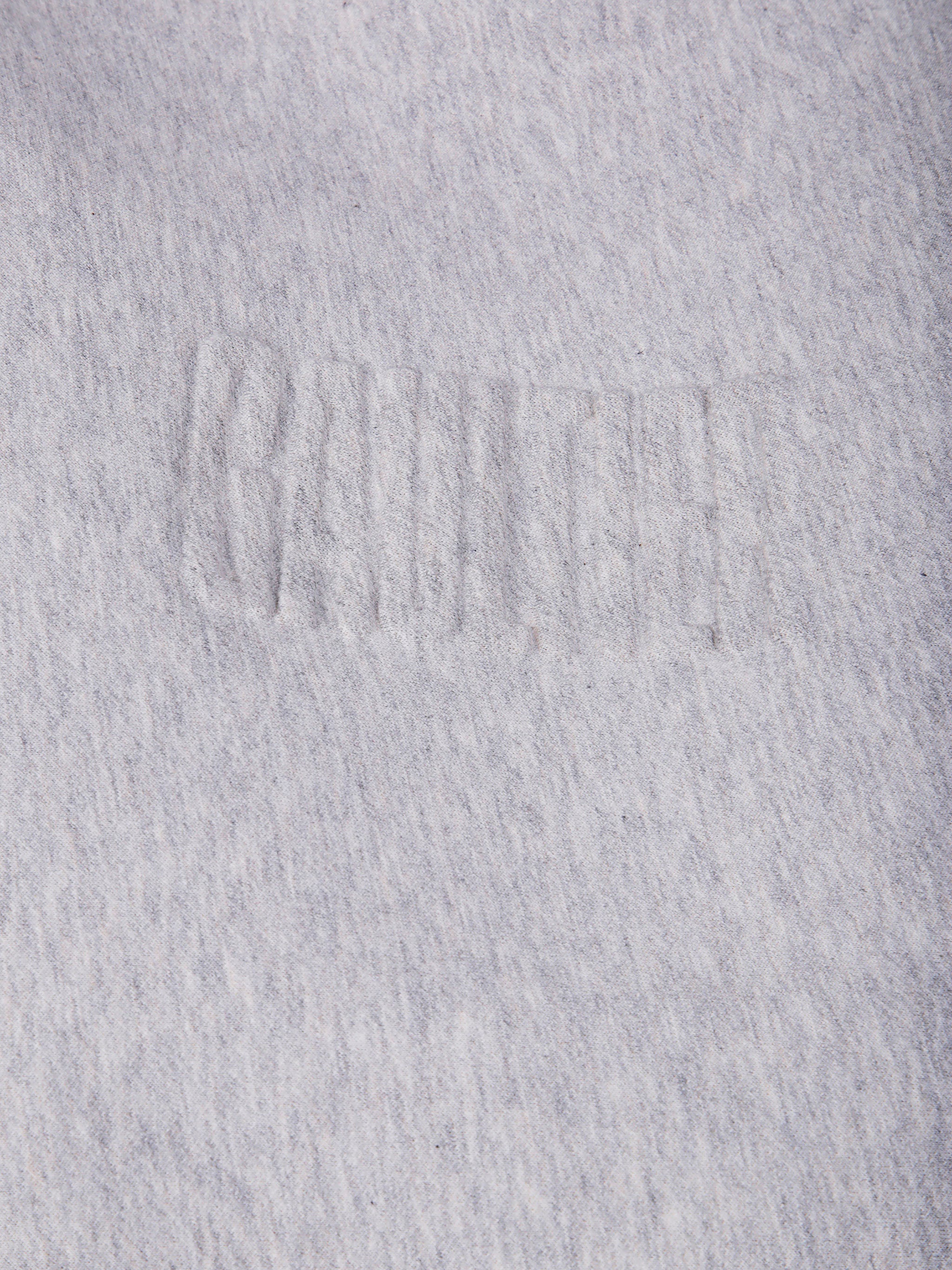 JEAN PAUL GAULTIER Cropped Bat Sleeves Hoodie with Embossing