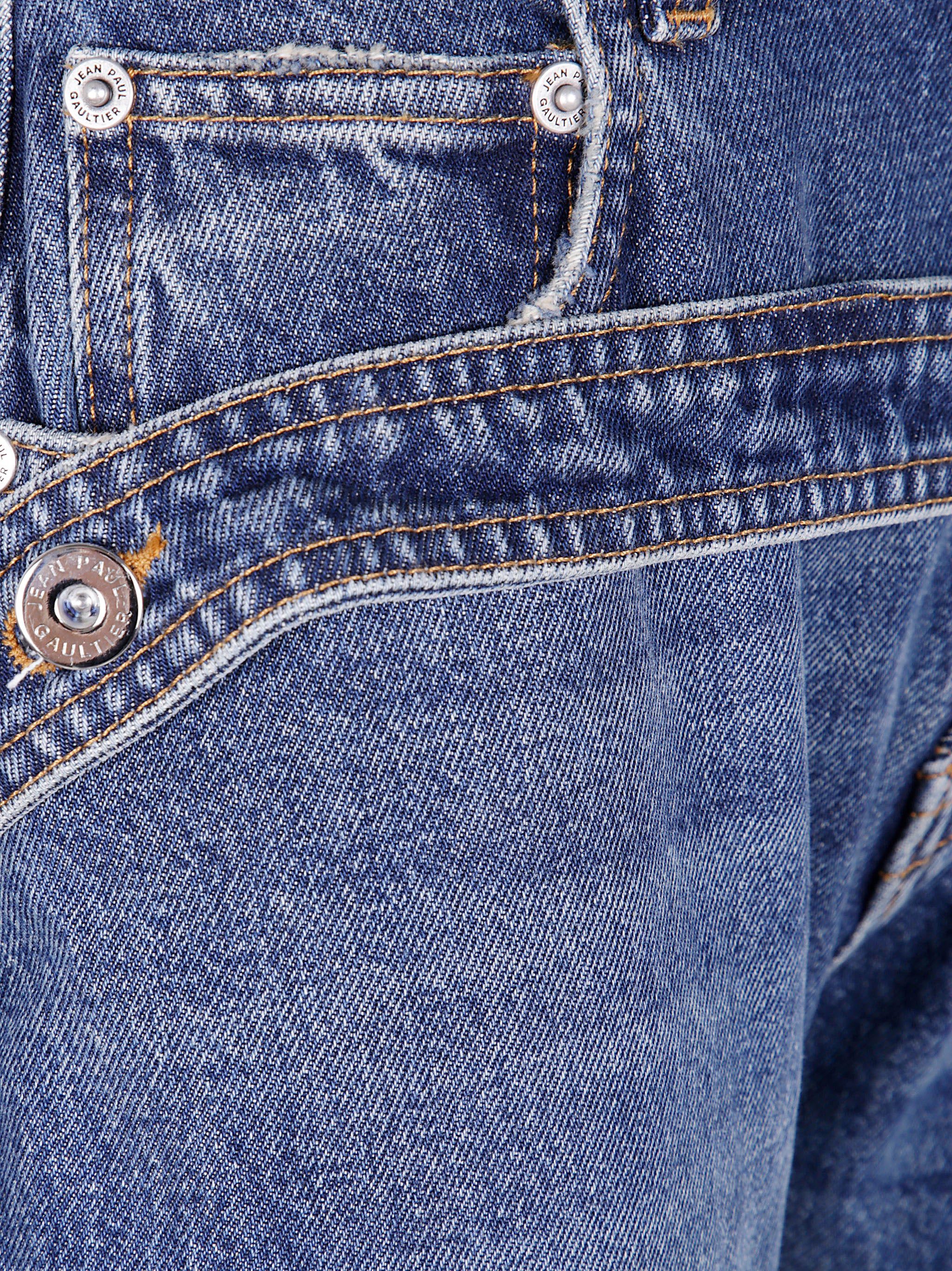 JEAN PAUL GAULTIER Low Waisted Jean with Strap Detail