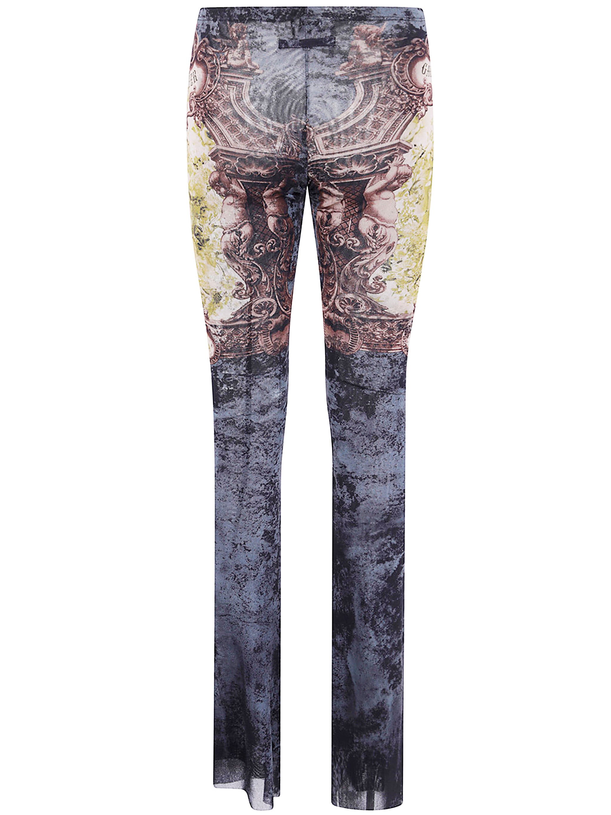 JEAN PAUL GAULTIER Médallon Mesh Trousers for Women