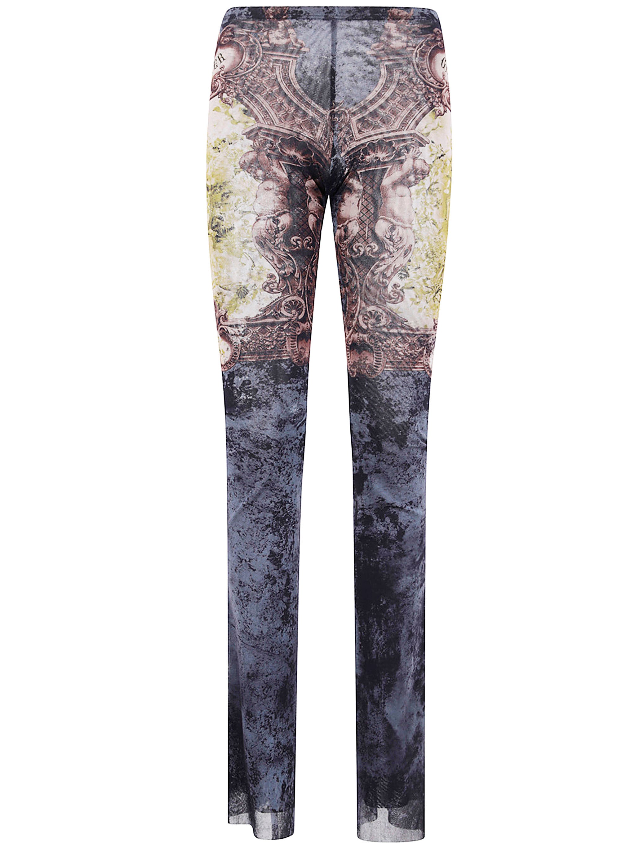 JEAN PAUL GAULTIER Médallon Mesh Trousers for Women