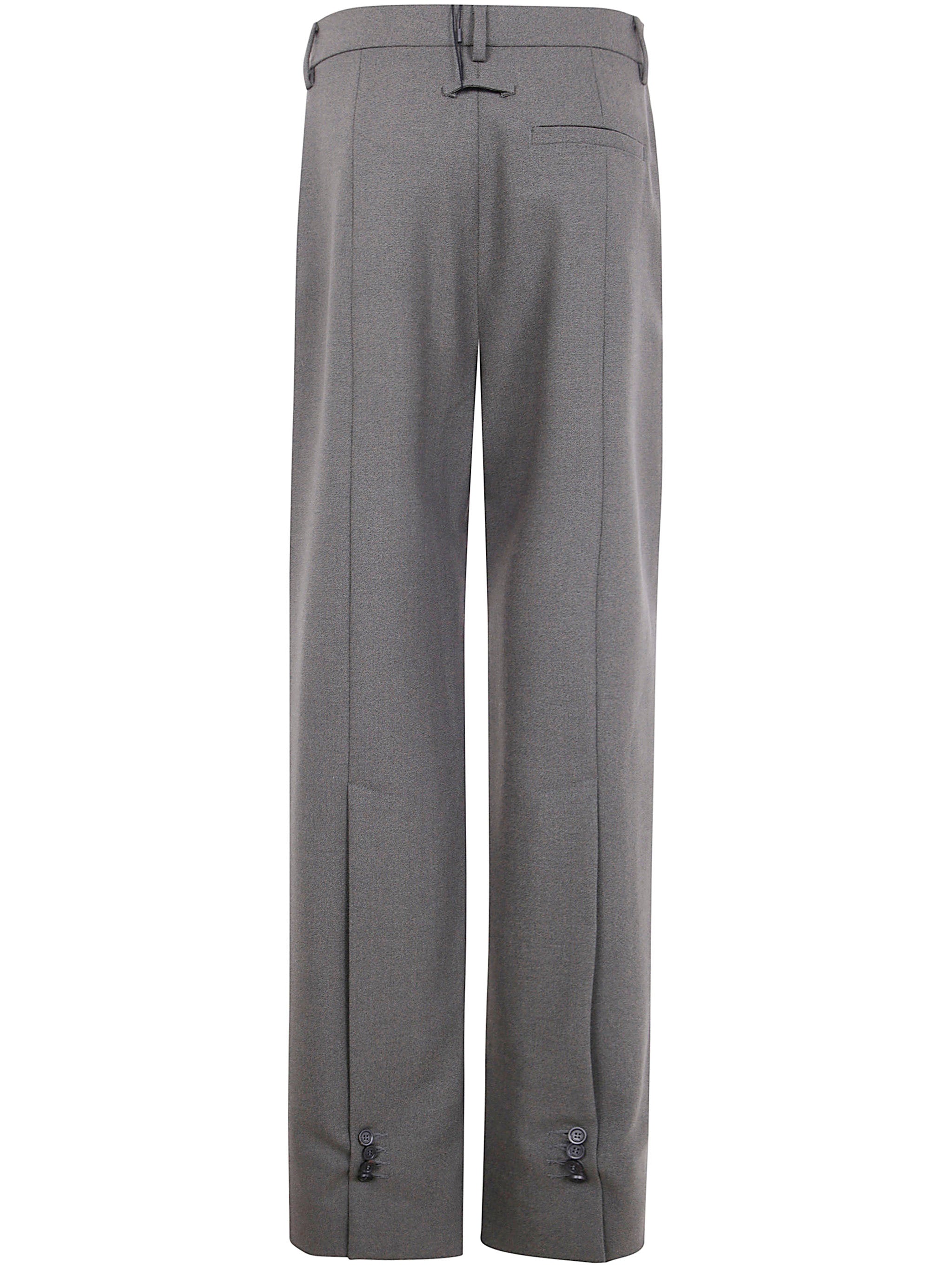 JEAN PAUL GAULTIER Tailoring Trouser with Hem Buttoning Detail - Women's