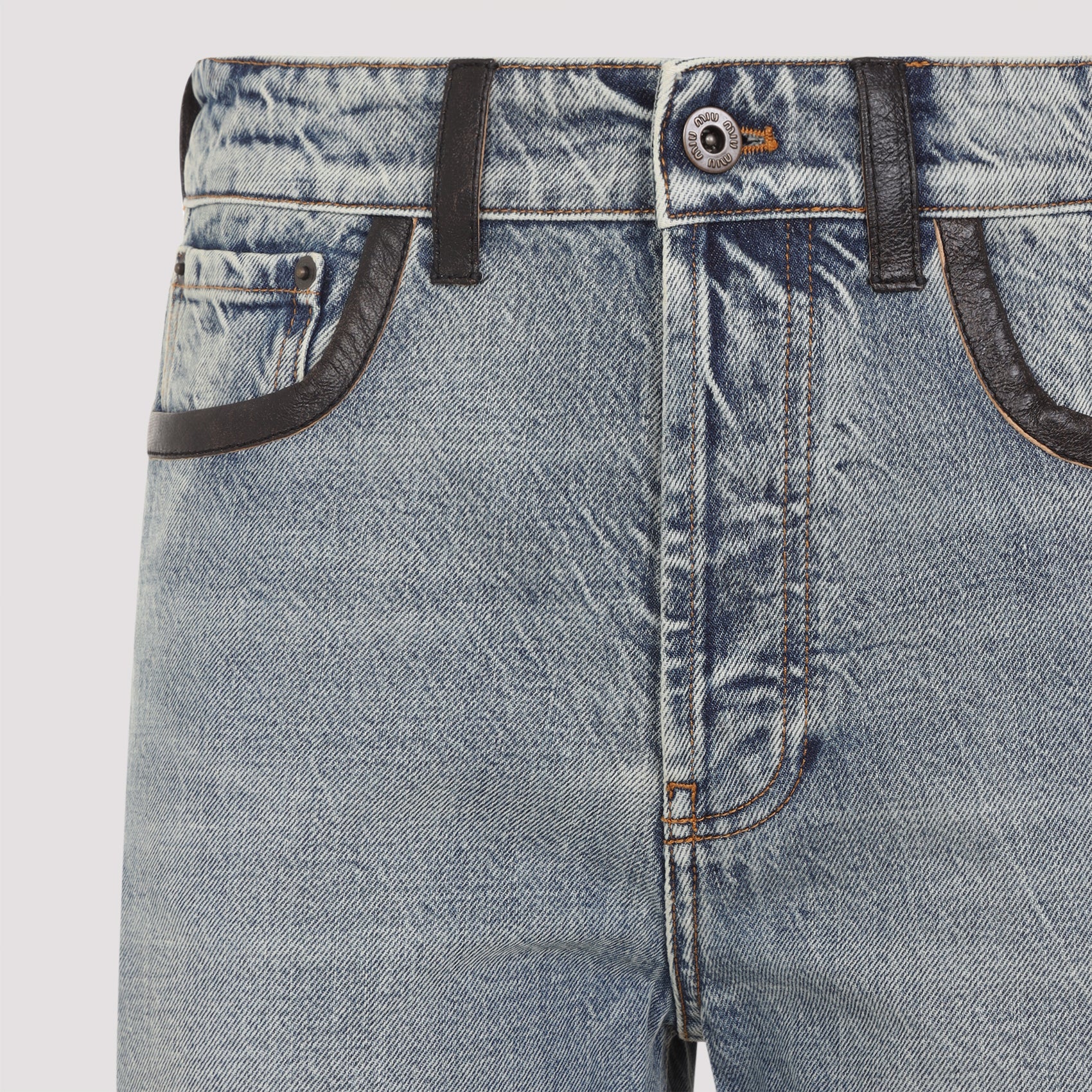 MIU MIU Men's Cotton Jeans - FW25 Collection