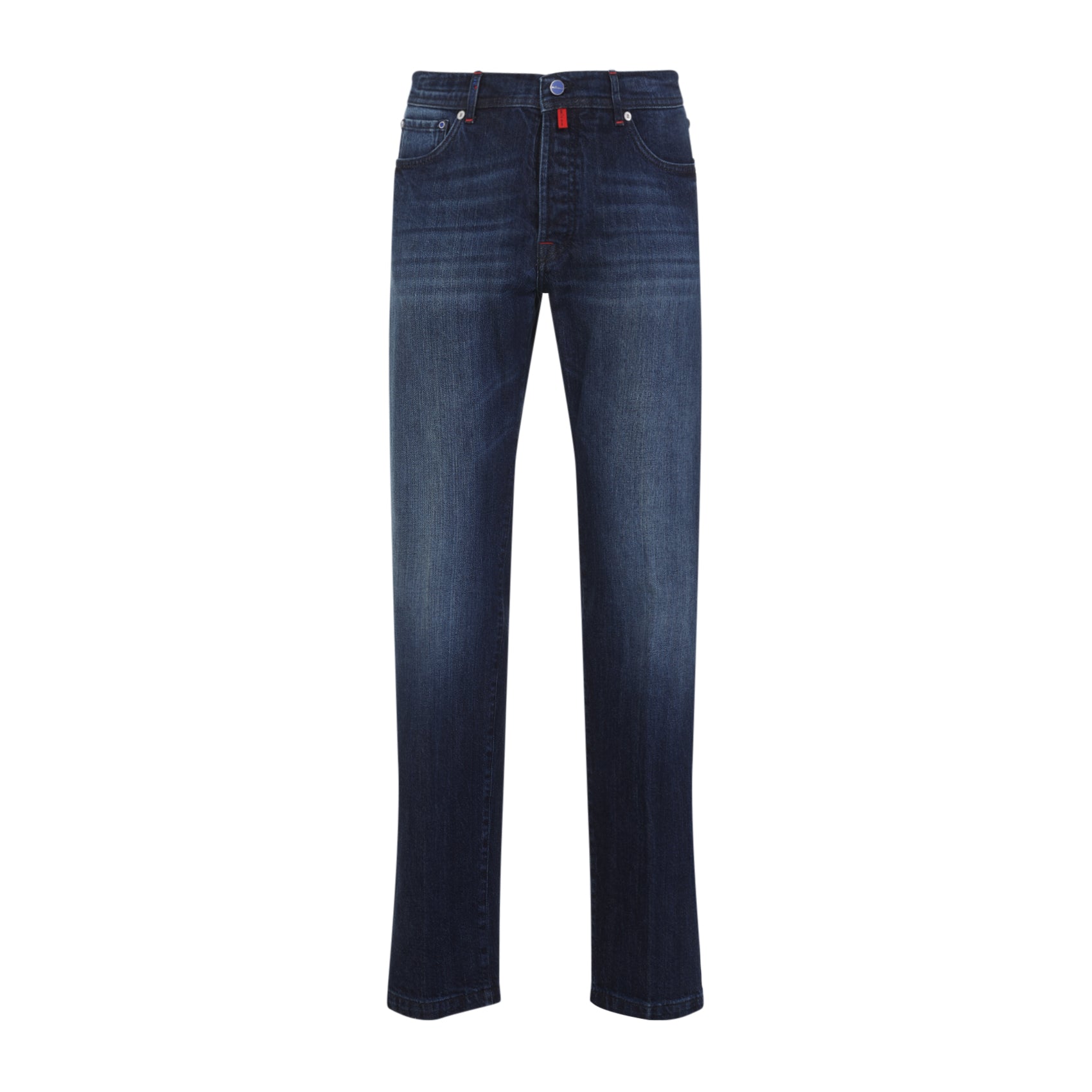 KITON Straight Leg Cotton Jeans for Men - FW25 Collection