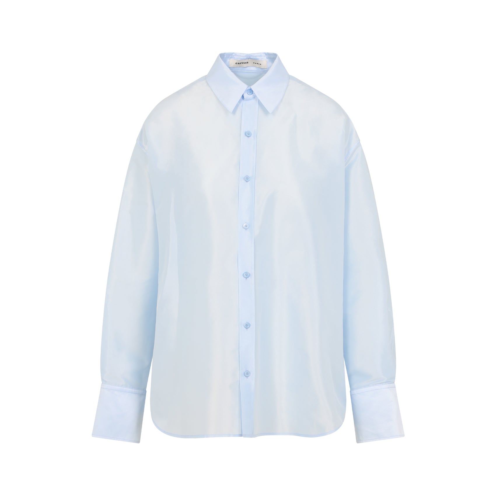 CARVEN Men's Premium Blend Button-Up Shirt