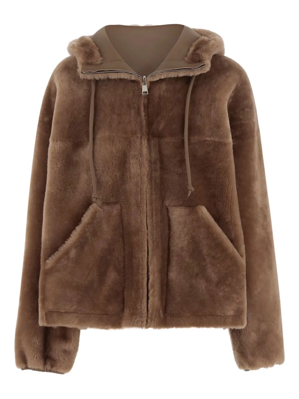 BLANCHA Straight Merino Shearling Jacket