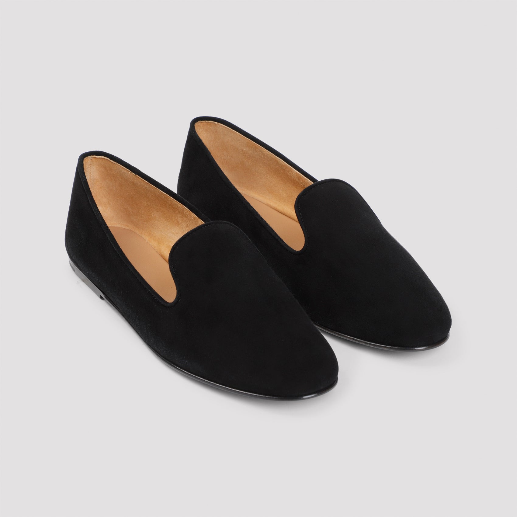 THE ROW Sophisticated Lamb Leather Loafers