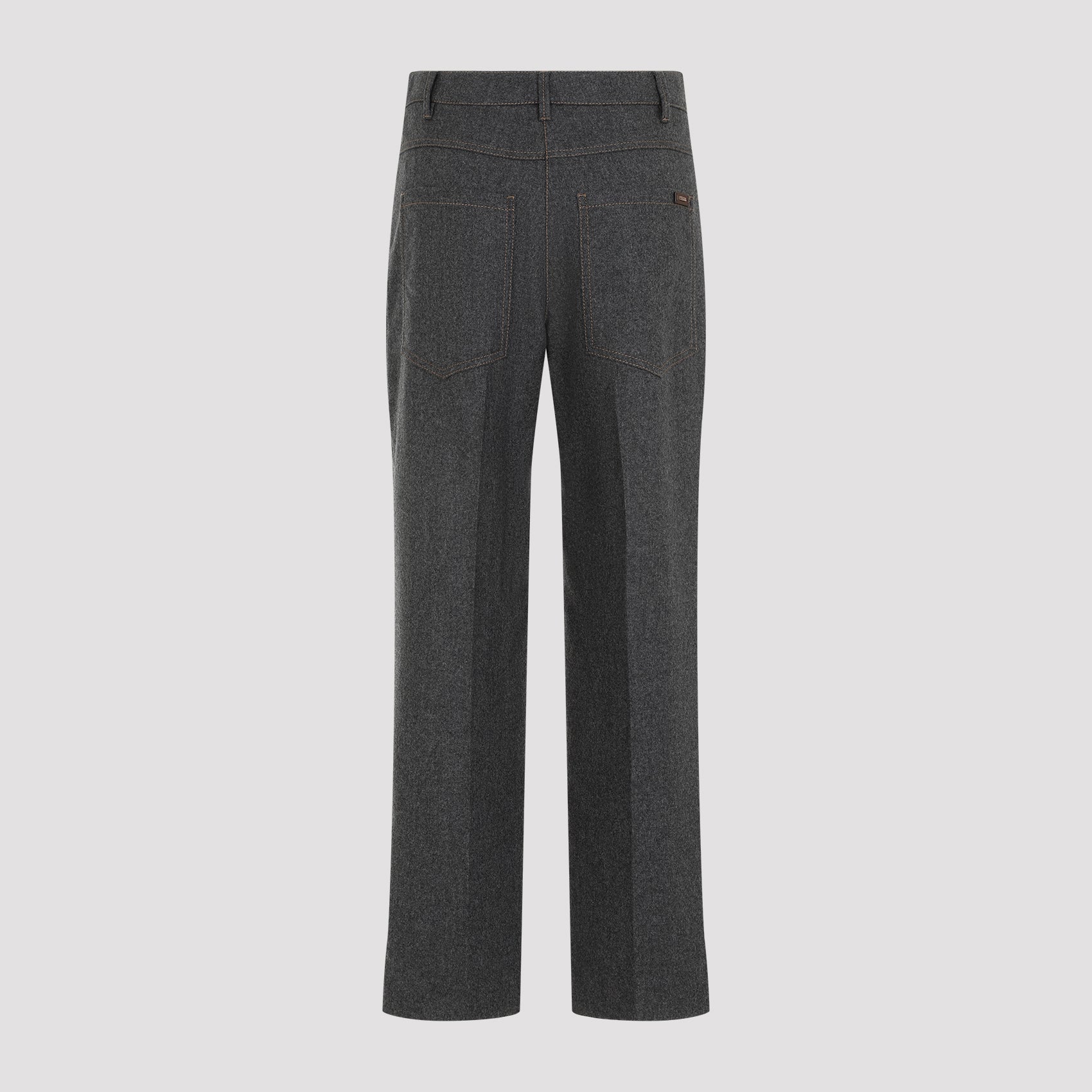BRUNELLO CUCINELLI Cropped Flannel Pants
