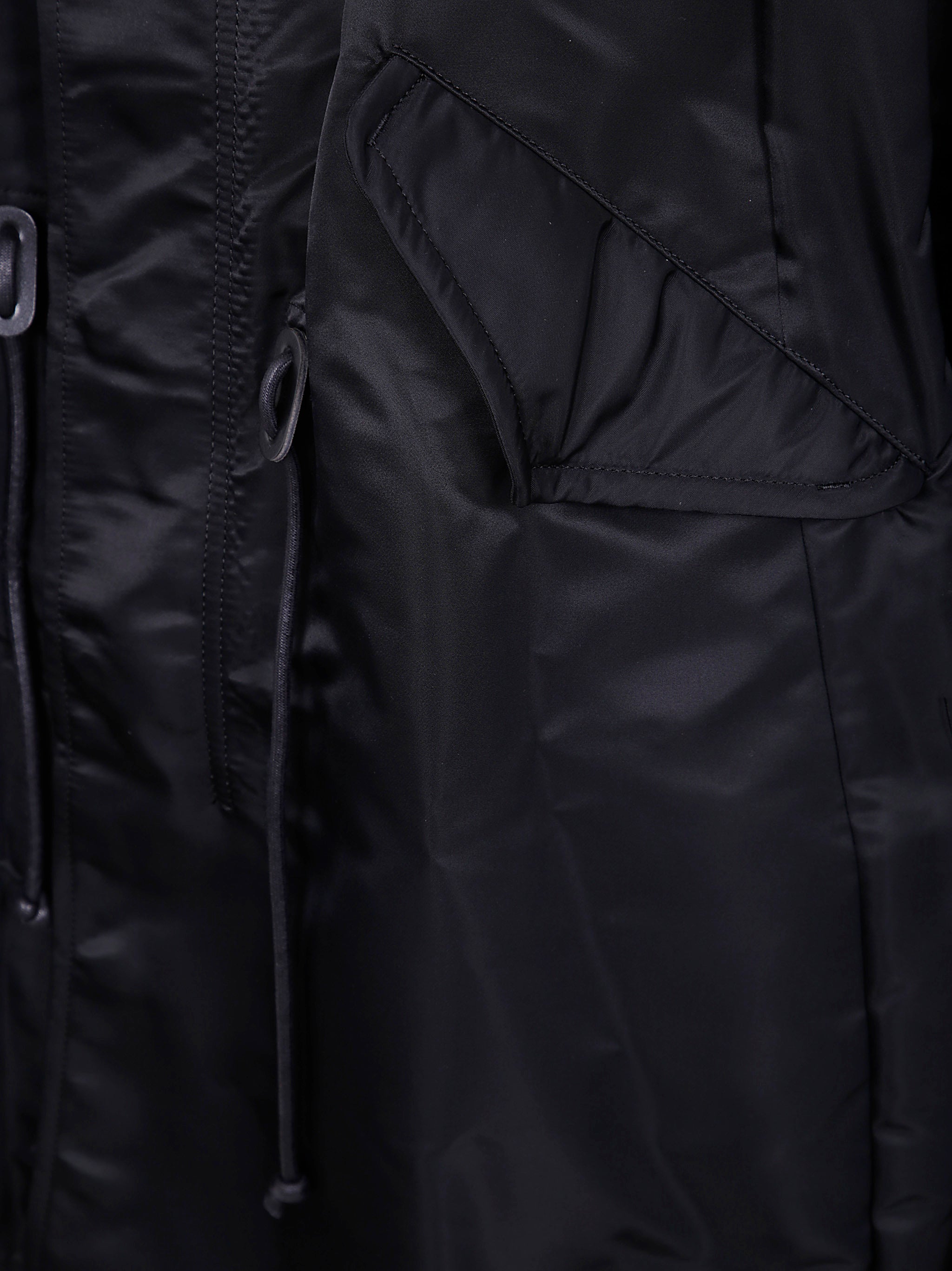 SACAI Women's Nylon Twill Hoodie Vest