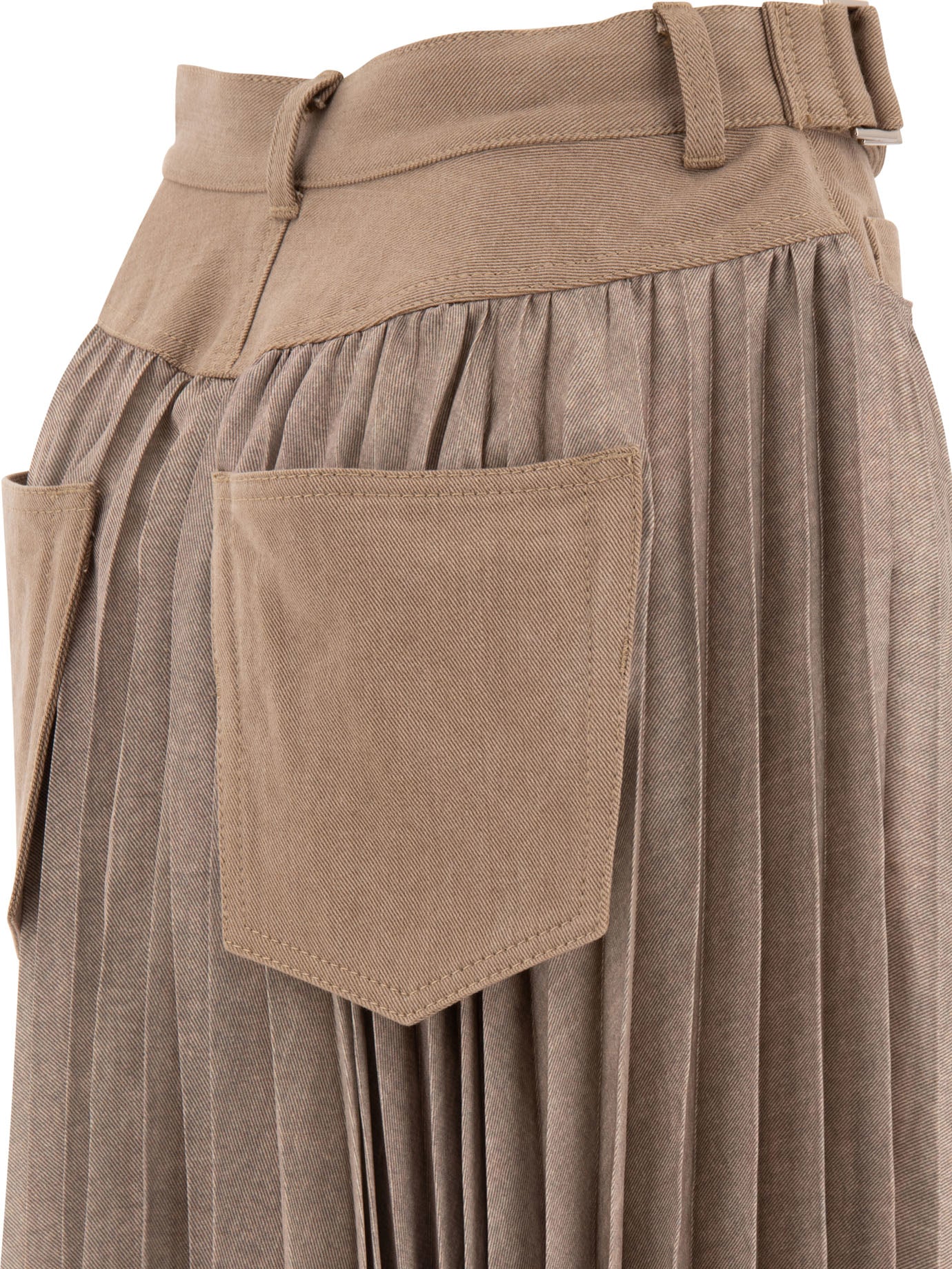 SACAI Pleated Mini Skirt for Women