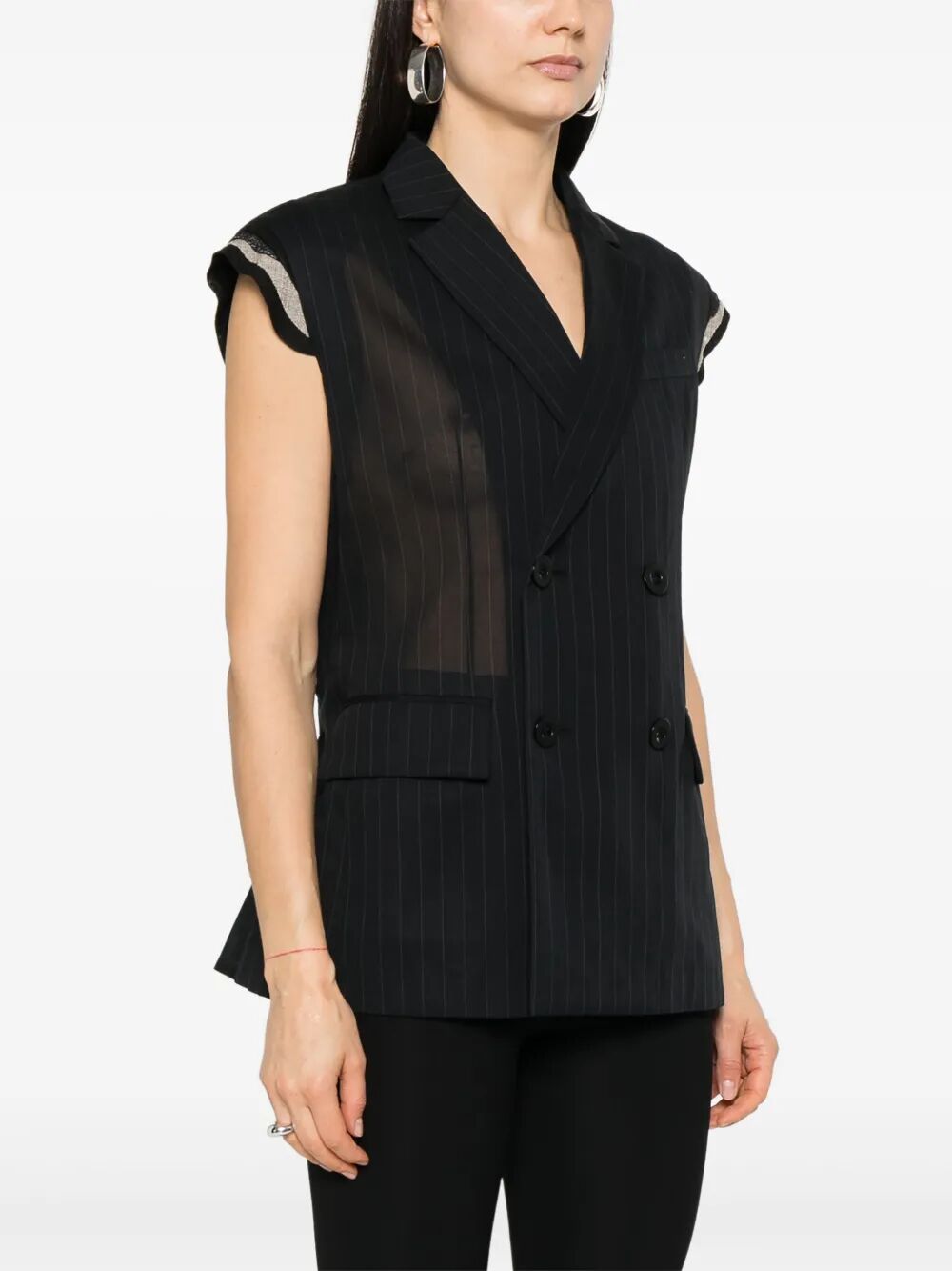 SACAI High Twist Mini Vest