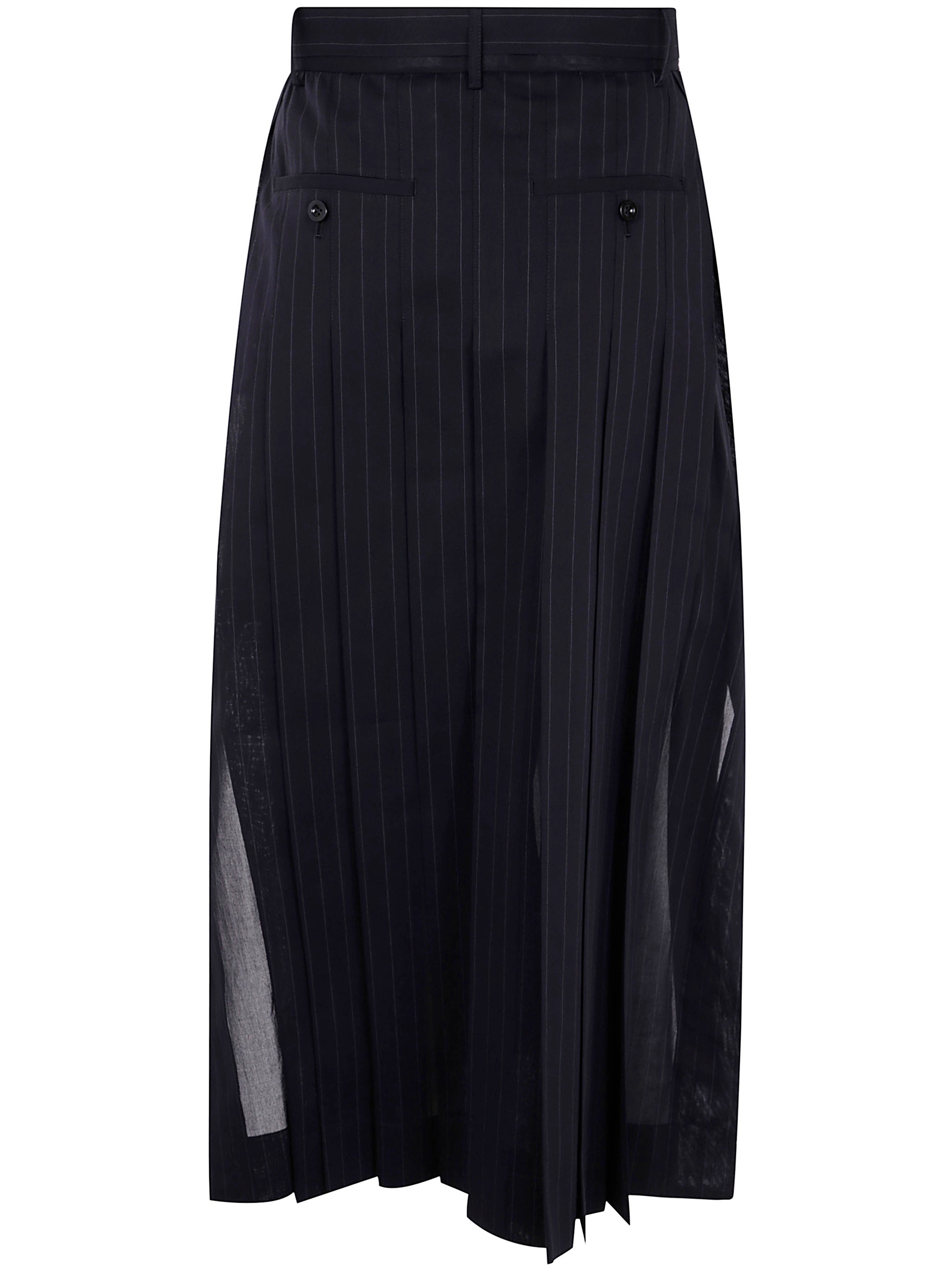 SACAI High Twist Mini Sail Skirt