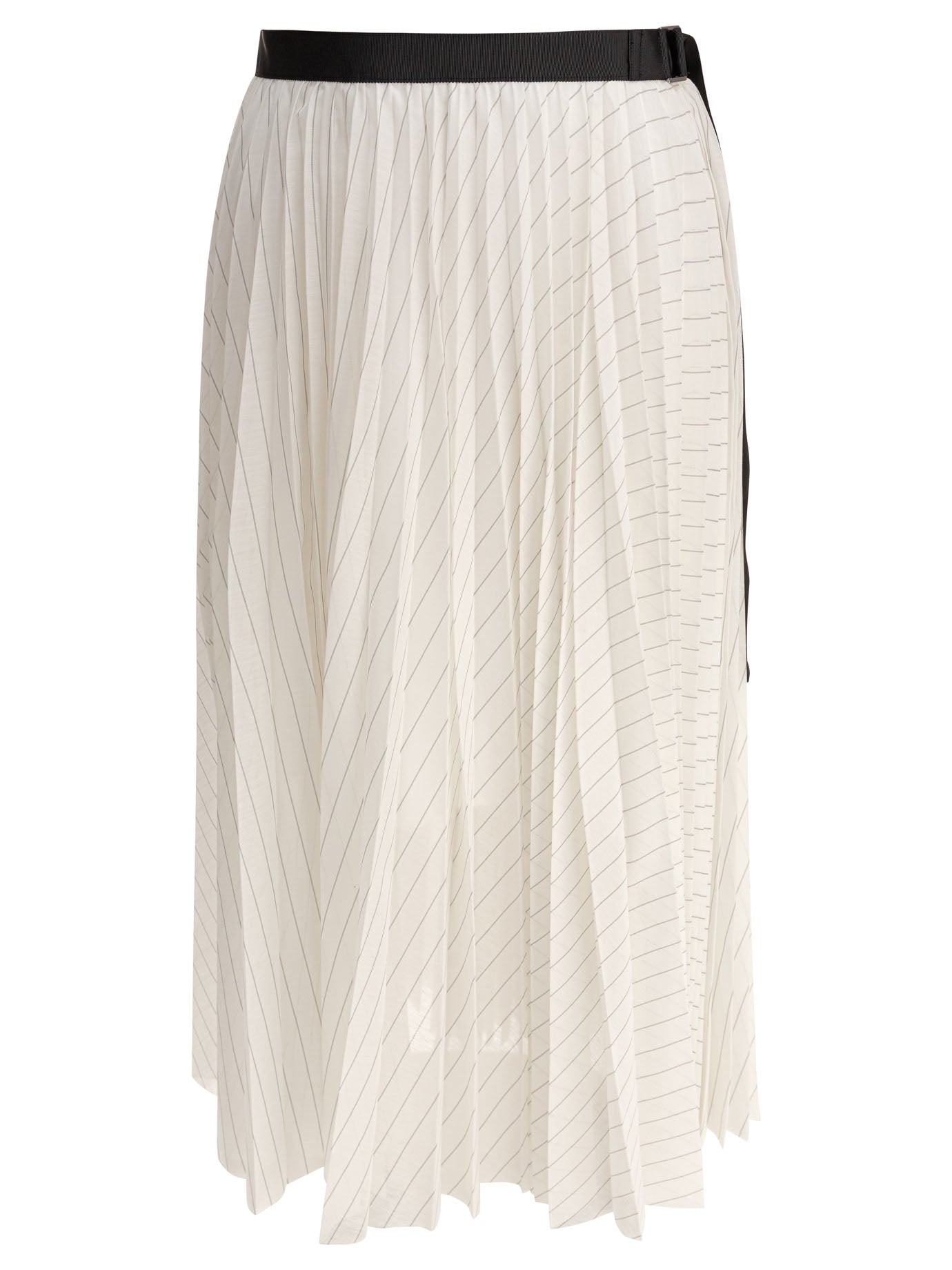 SACAI Pleated Skirt - Regular Fit