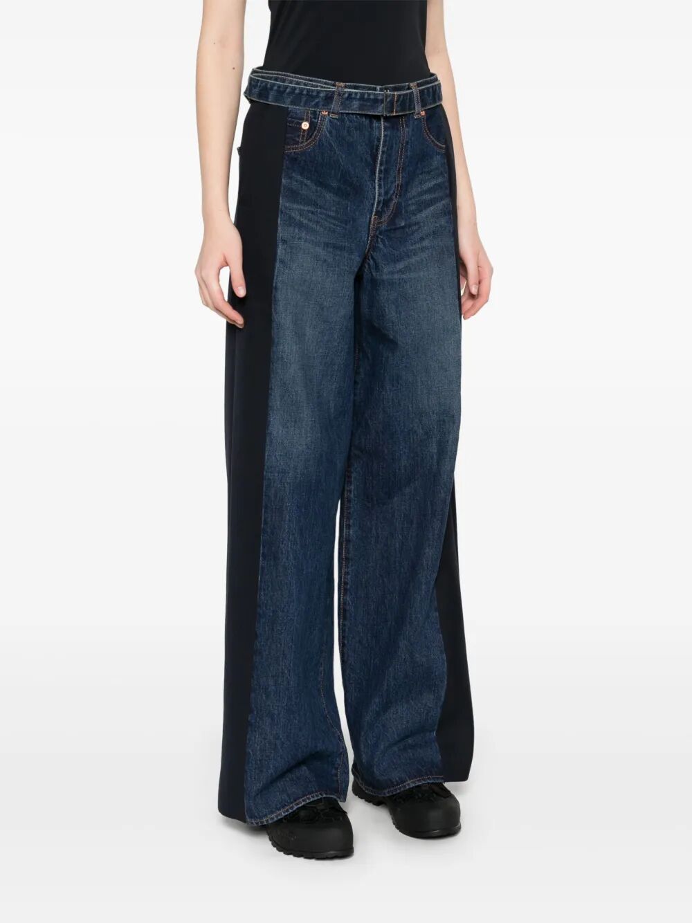 SACAI Tailored Denim Suiting Pants for Women