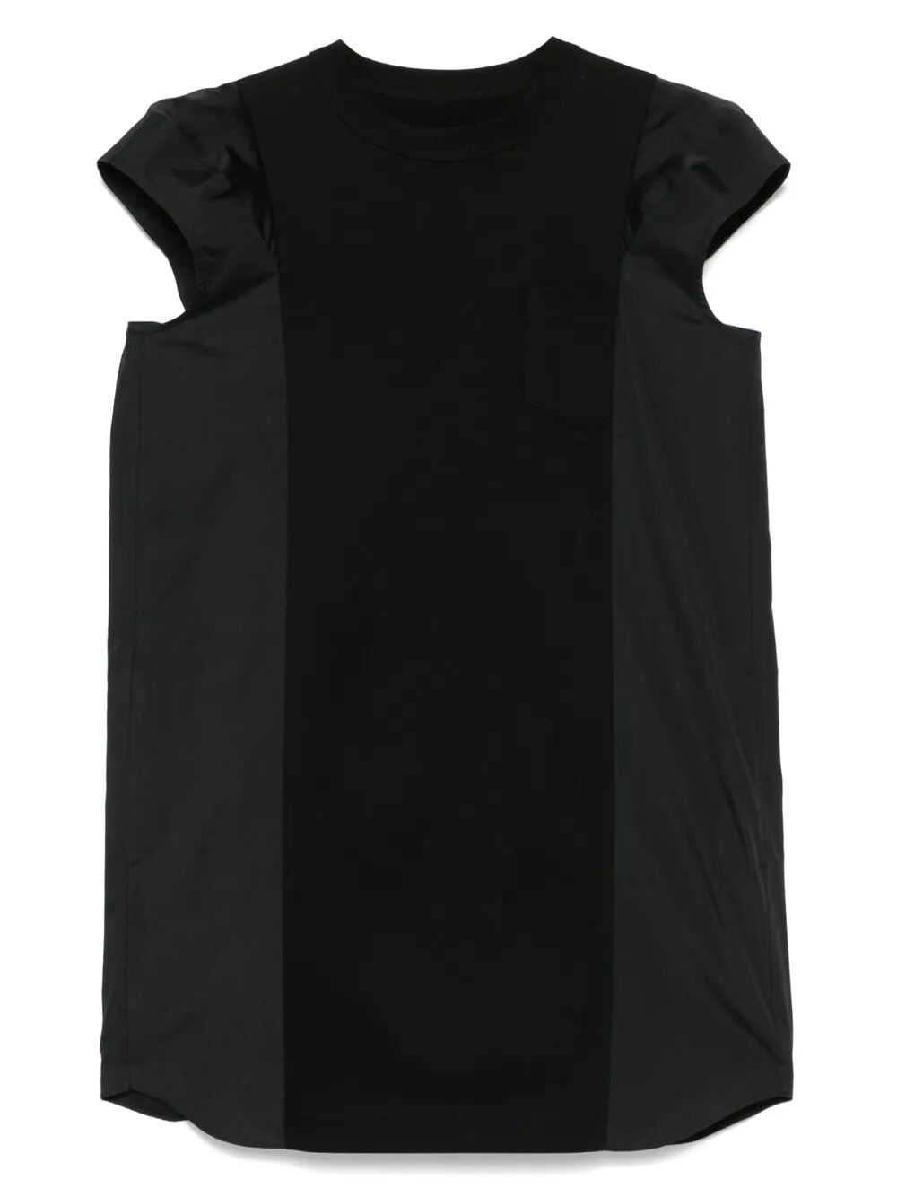 SACAI Cotton T-Shirt Dress