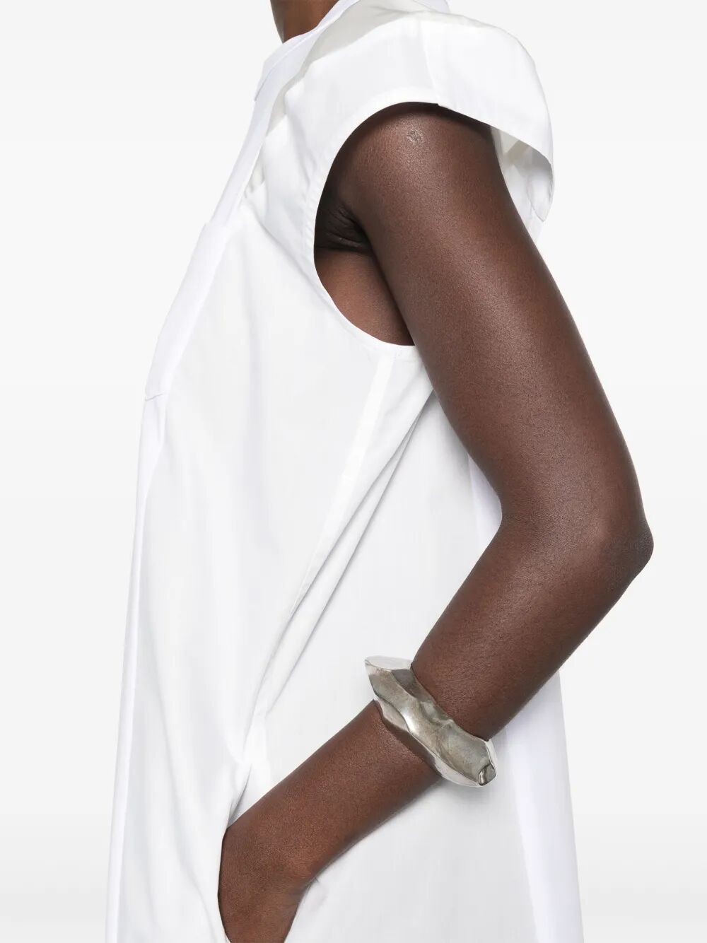 SACAI Cotton T-Shirt Dress for Women - SS25 Collection