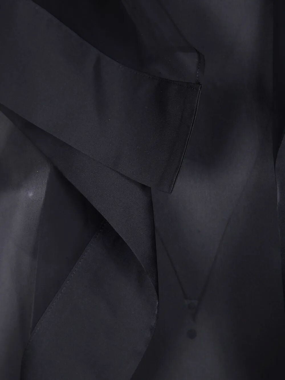 SACAI Satin & Chiffon Pullover