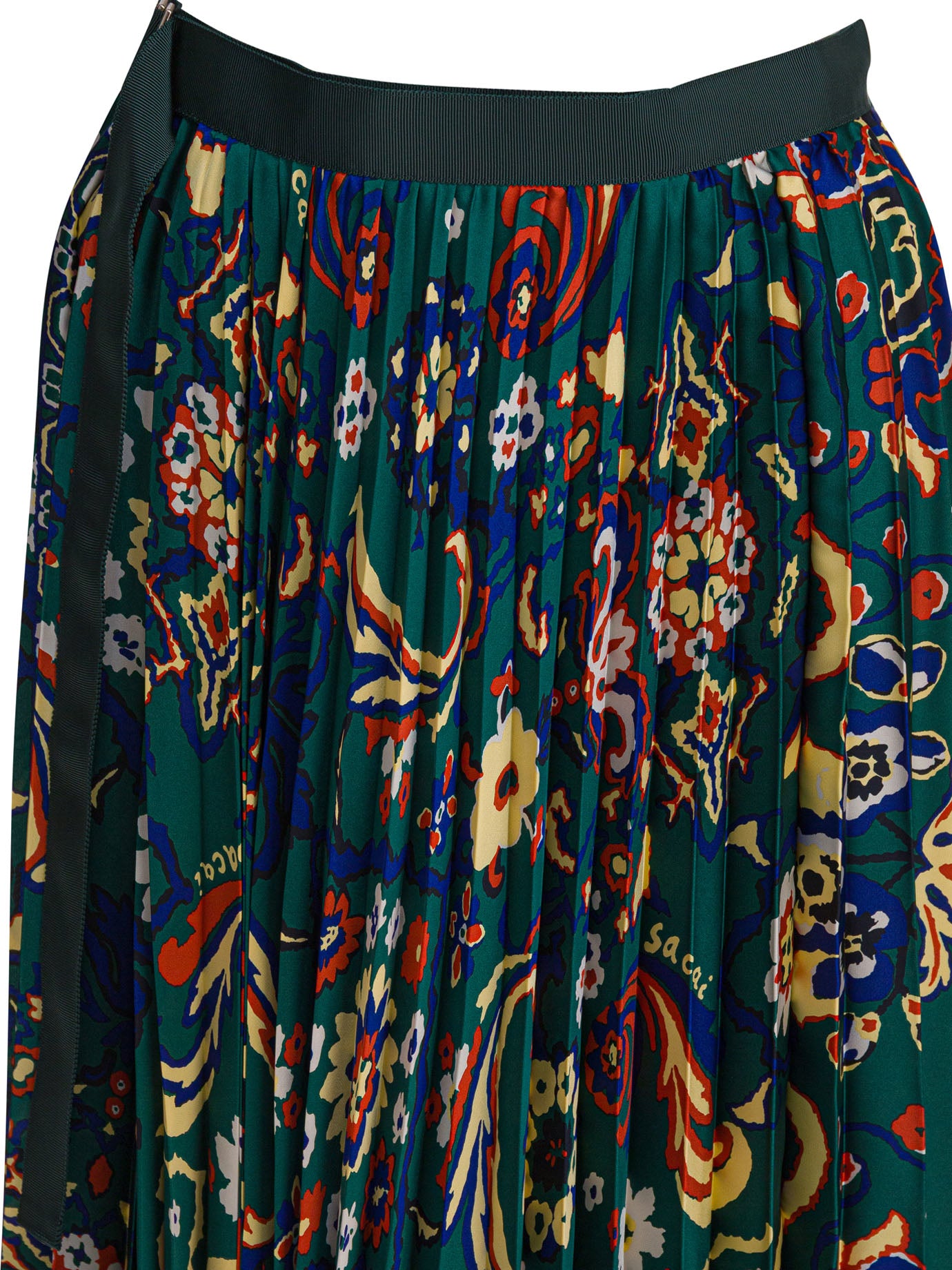 SACAI Floral Print Mini Skirt for Women - FW25 Collection