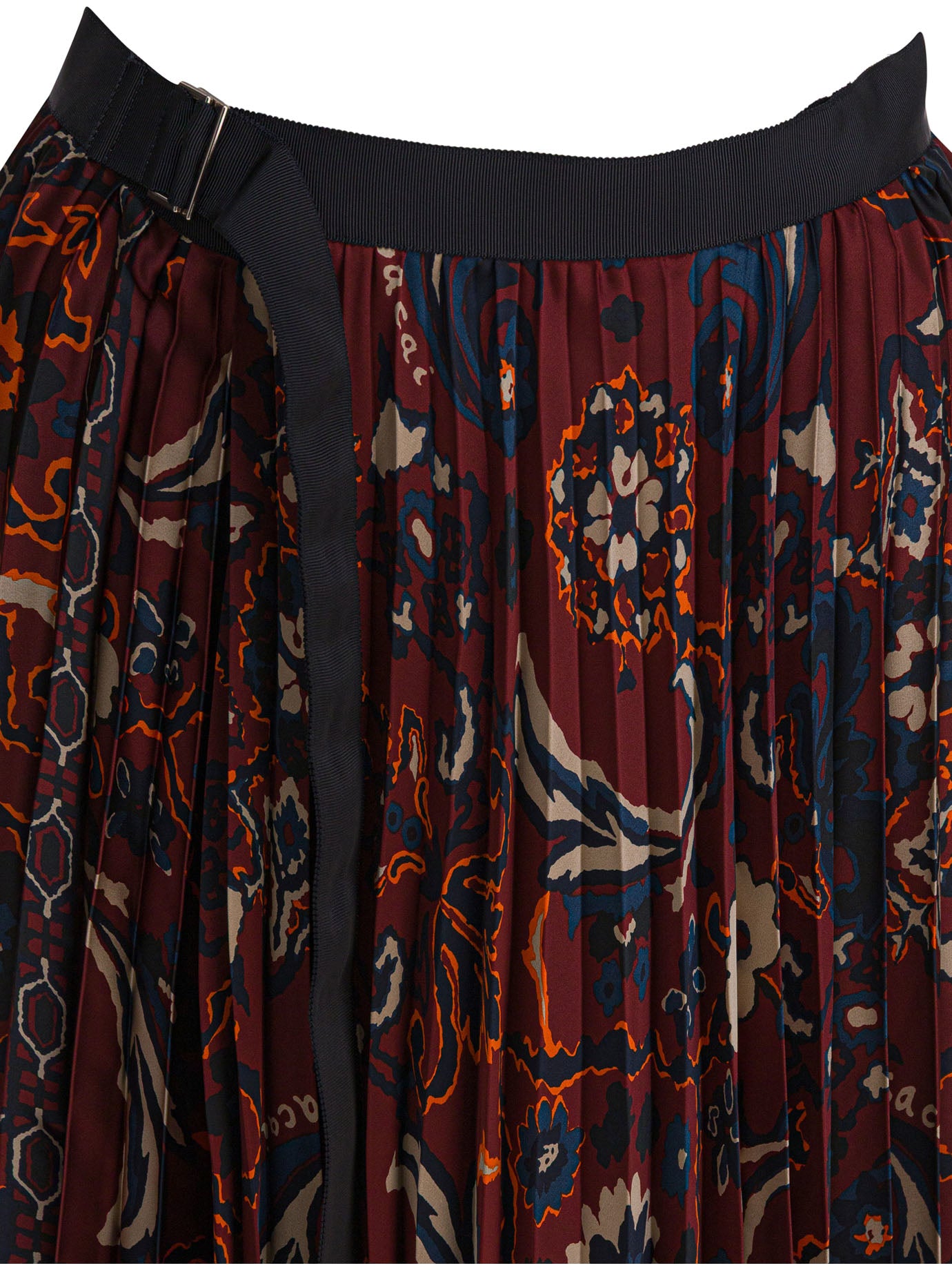 SACAI Floral Print Mini Skirt for Women - FW25 Collection