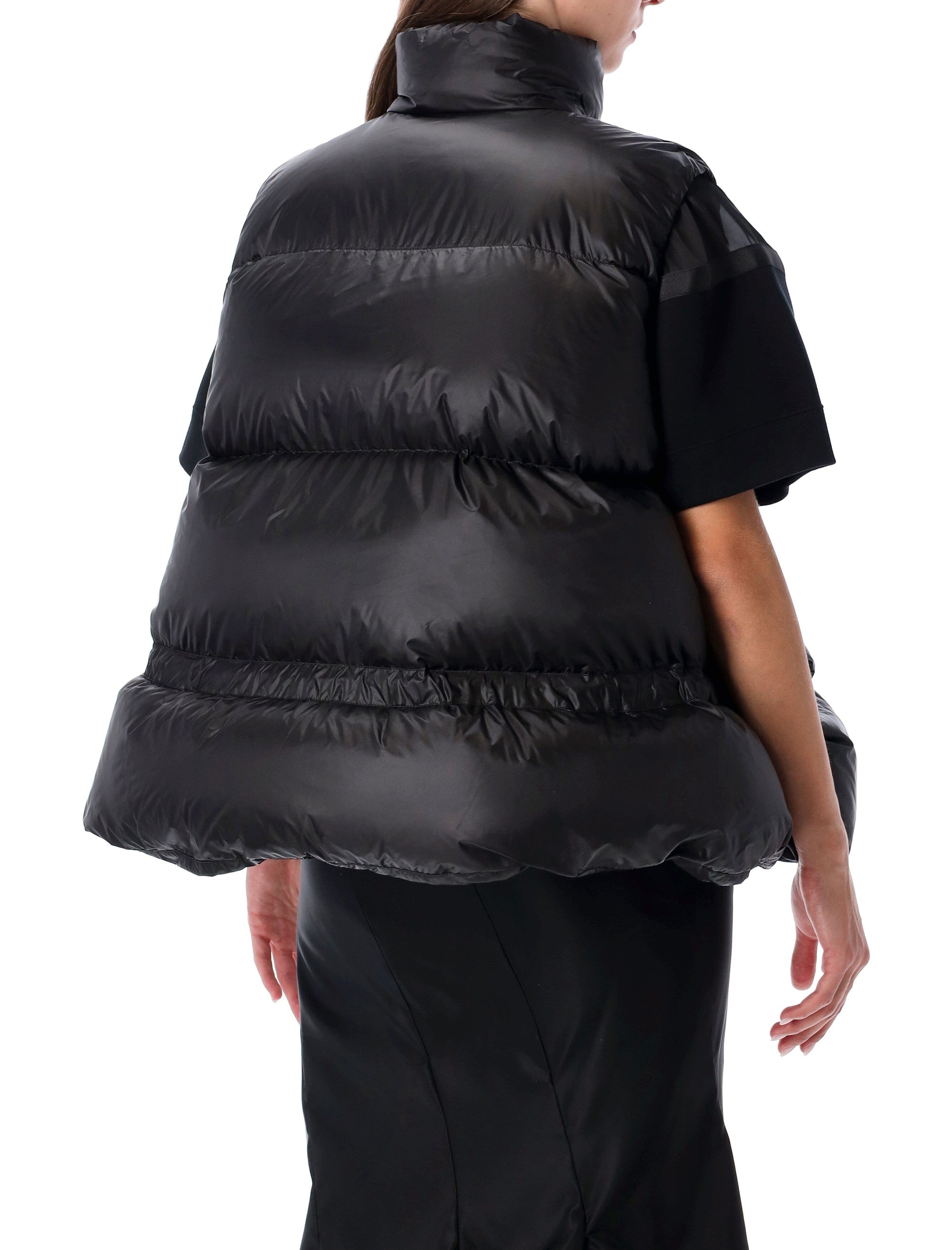 SACAI Padded Performance Vest with High Collar - Size 2