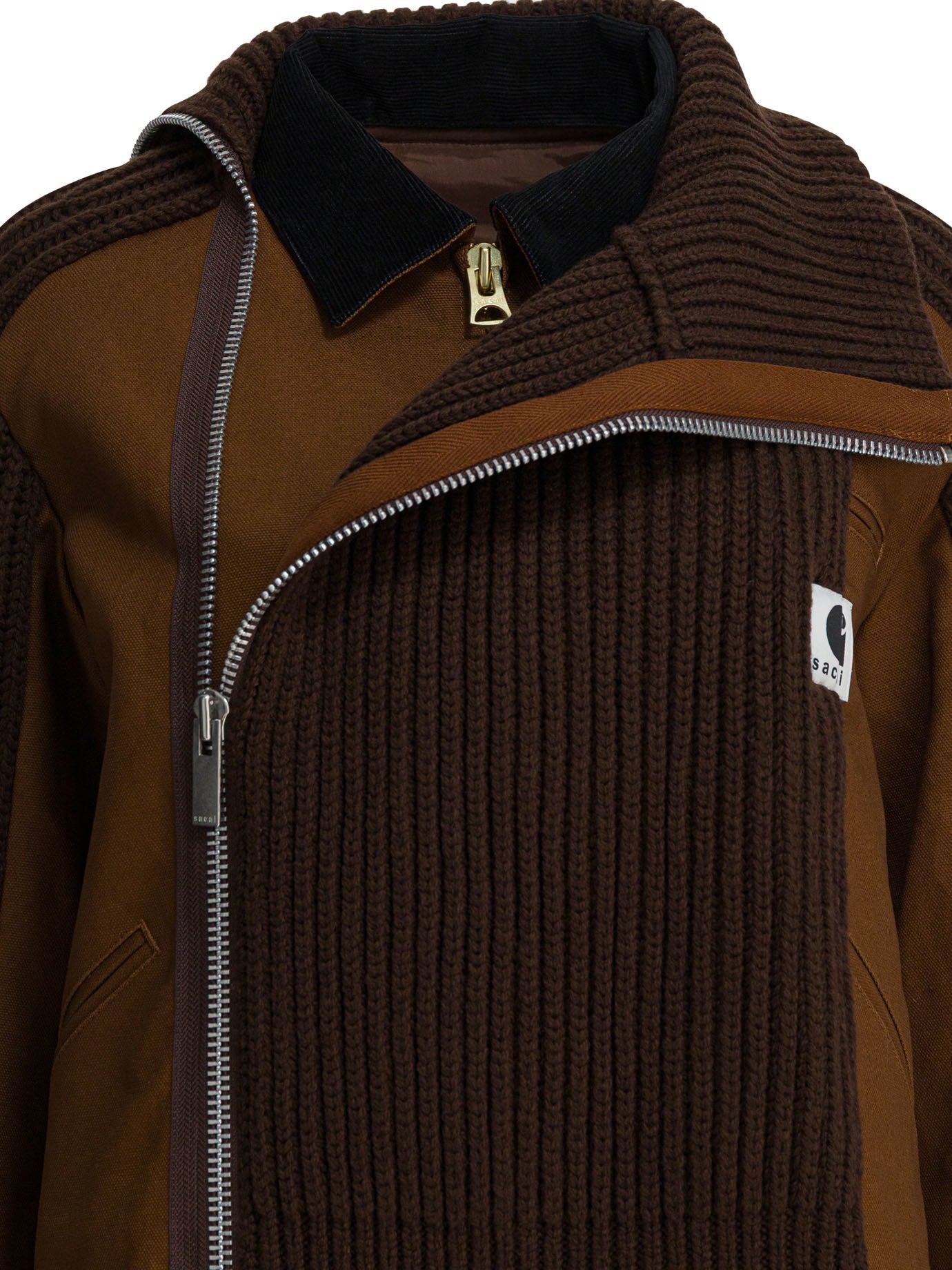 SACAI Wool Blend Jacket for Women - FW25 Collection