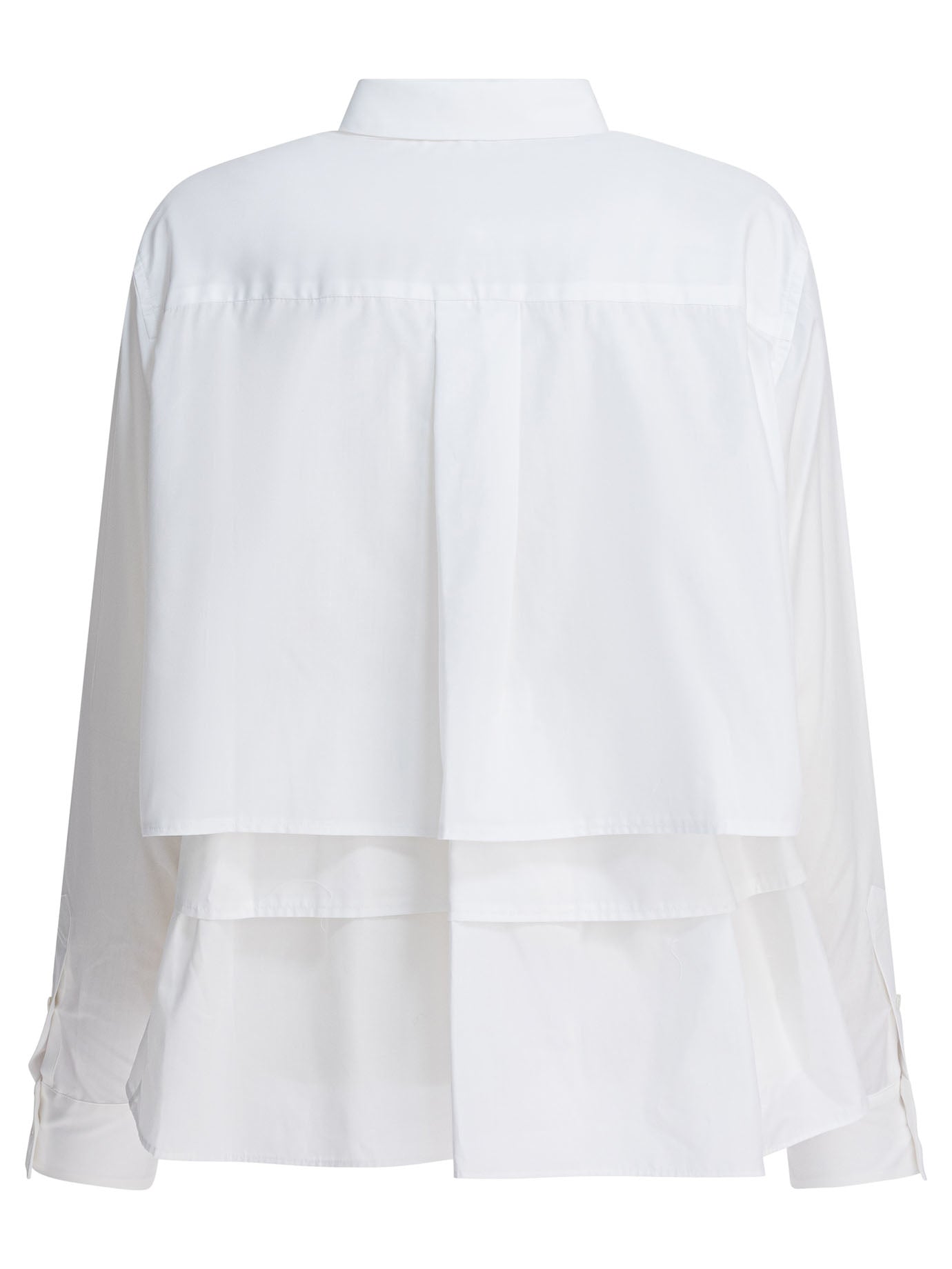 SACAI Women's Cotton Blend Shirt - FW25