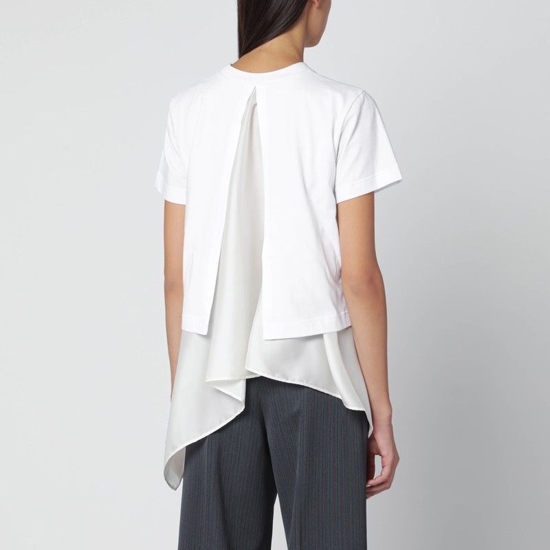 SACAI Short Sleeve T-Shirt with Insert