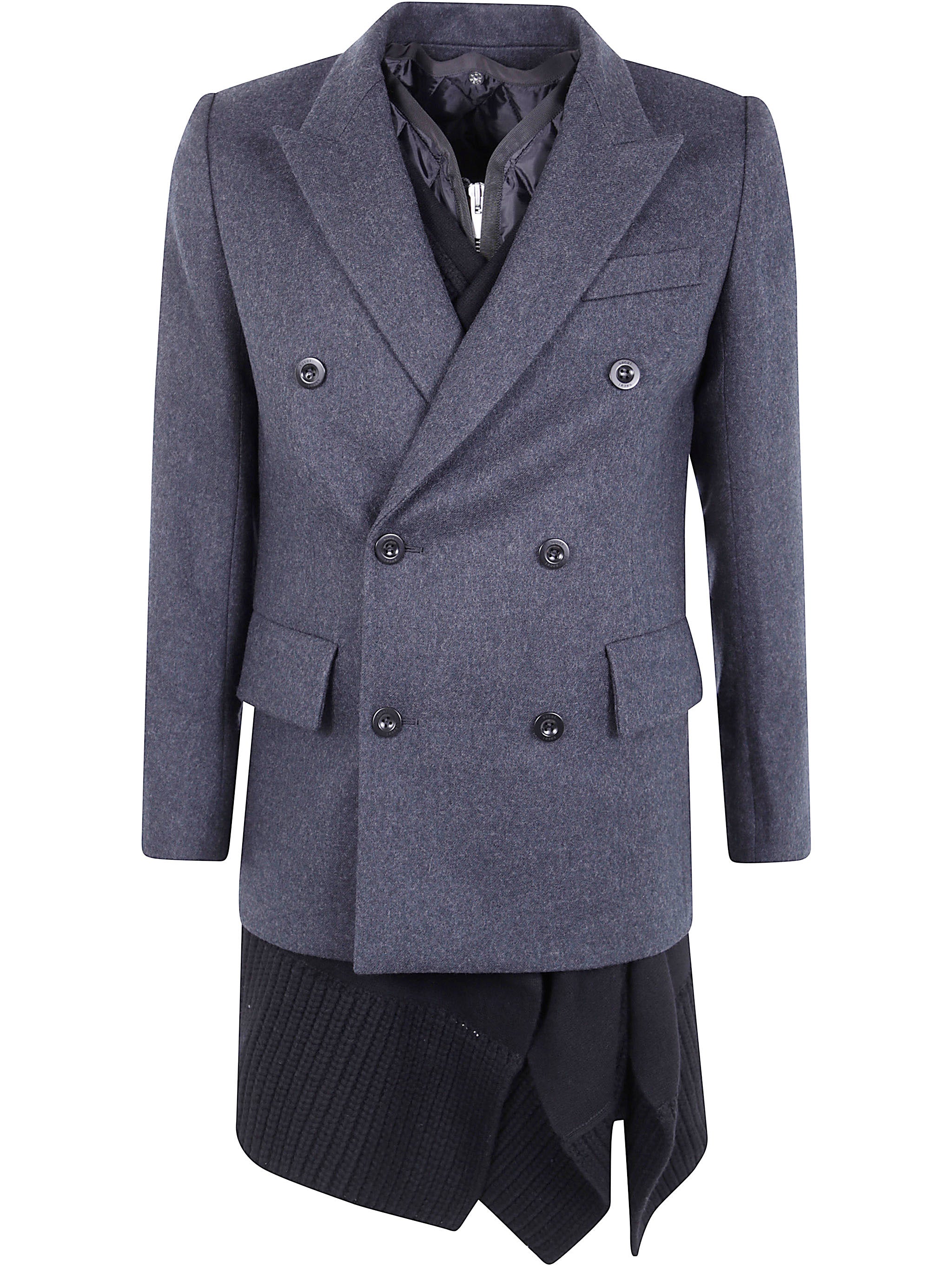 SACAI Knit Jacket for Men - FW25 Edition