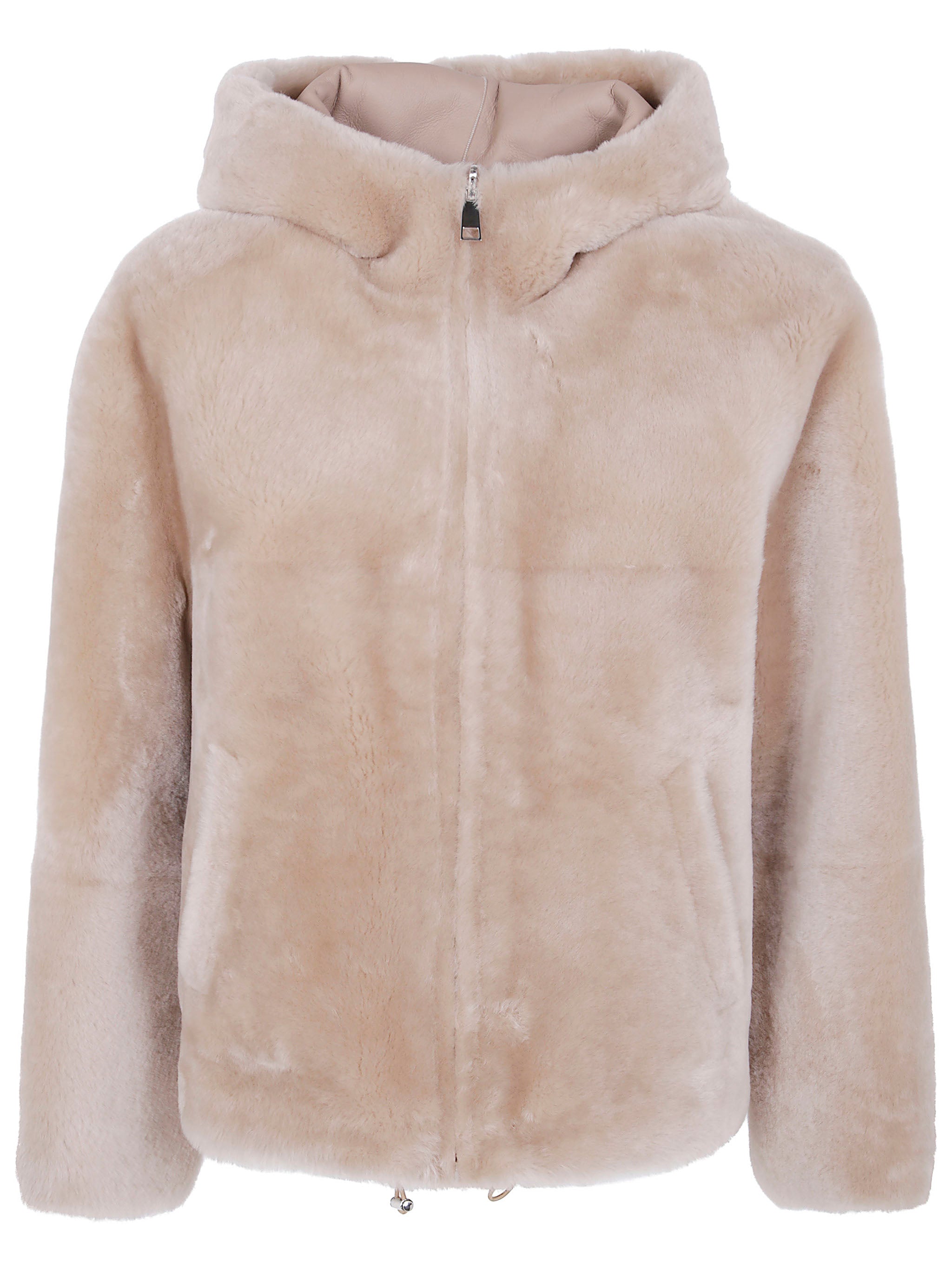 BLANCHA Sophisticated Straight Shearling Jacket for Women