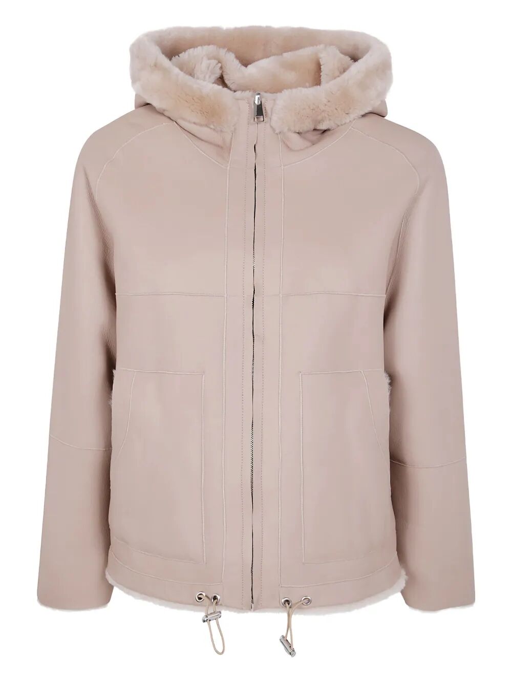 BLANCHA Sophisticated Straight Shearling Jacket for Women